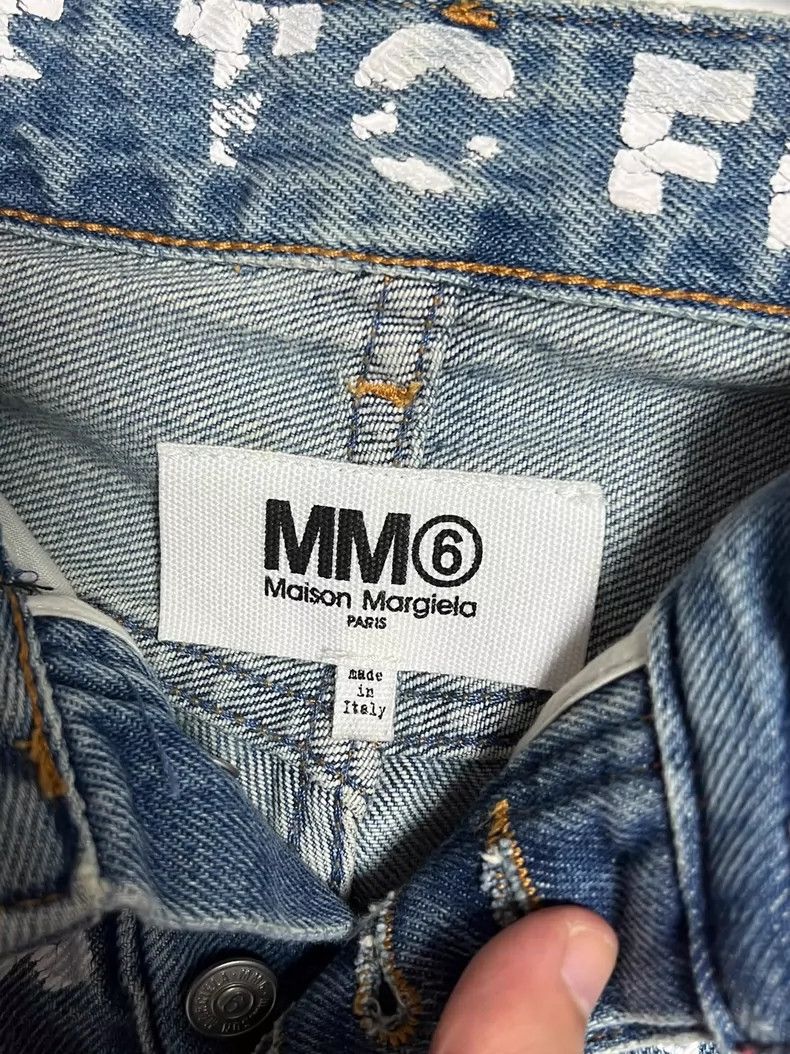 Other Maison Margiela Letter graffiti jeans Size 24" / US 00 / IT 34 - 5 Thumbnail