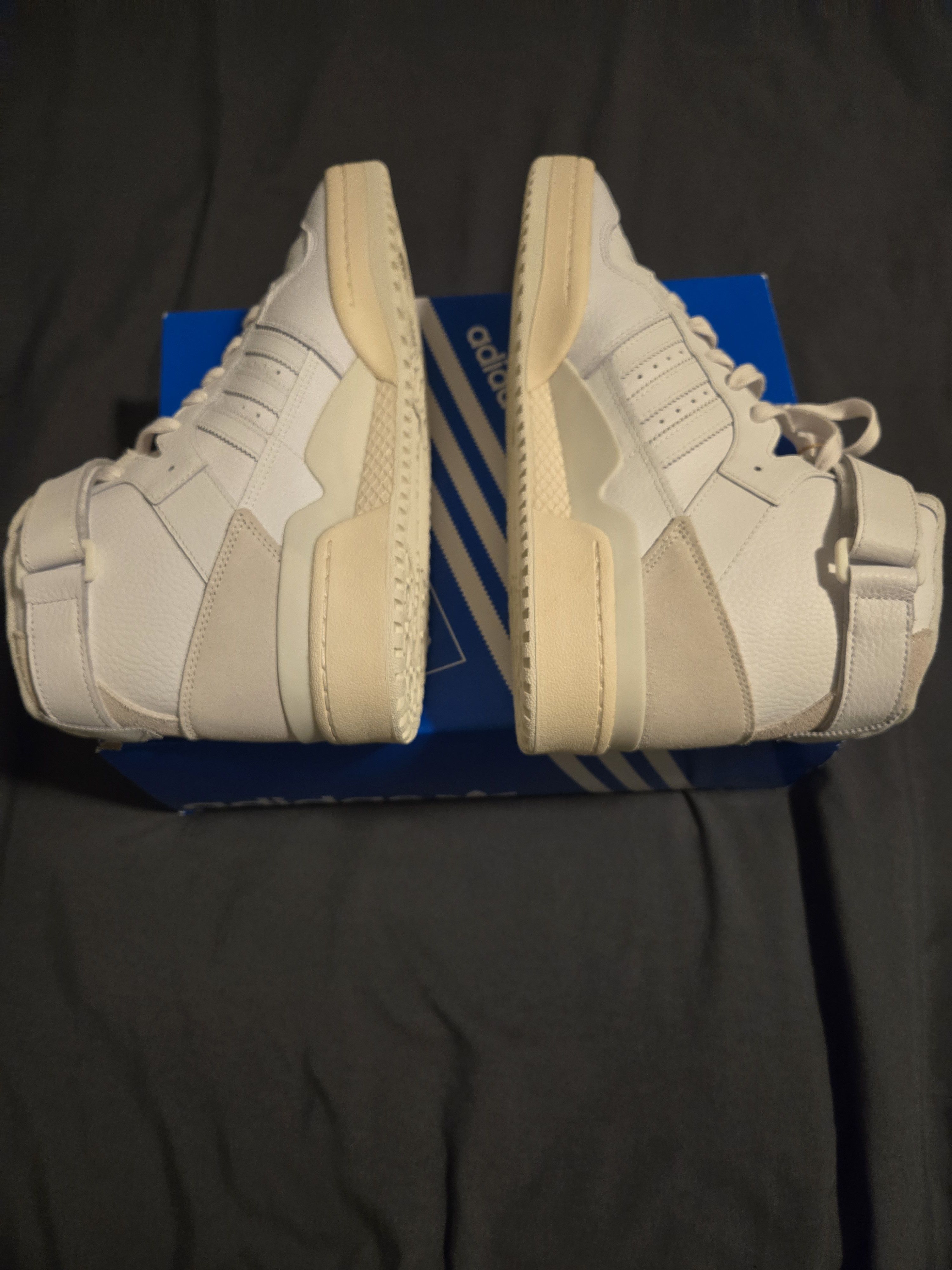Adidas Forum 84 Hi White/Gold Size US 11 / EU 44 - 9 Thumbnail