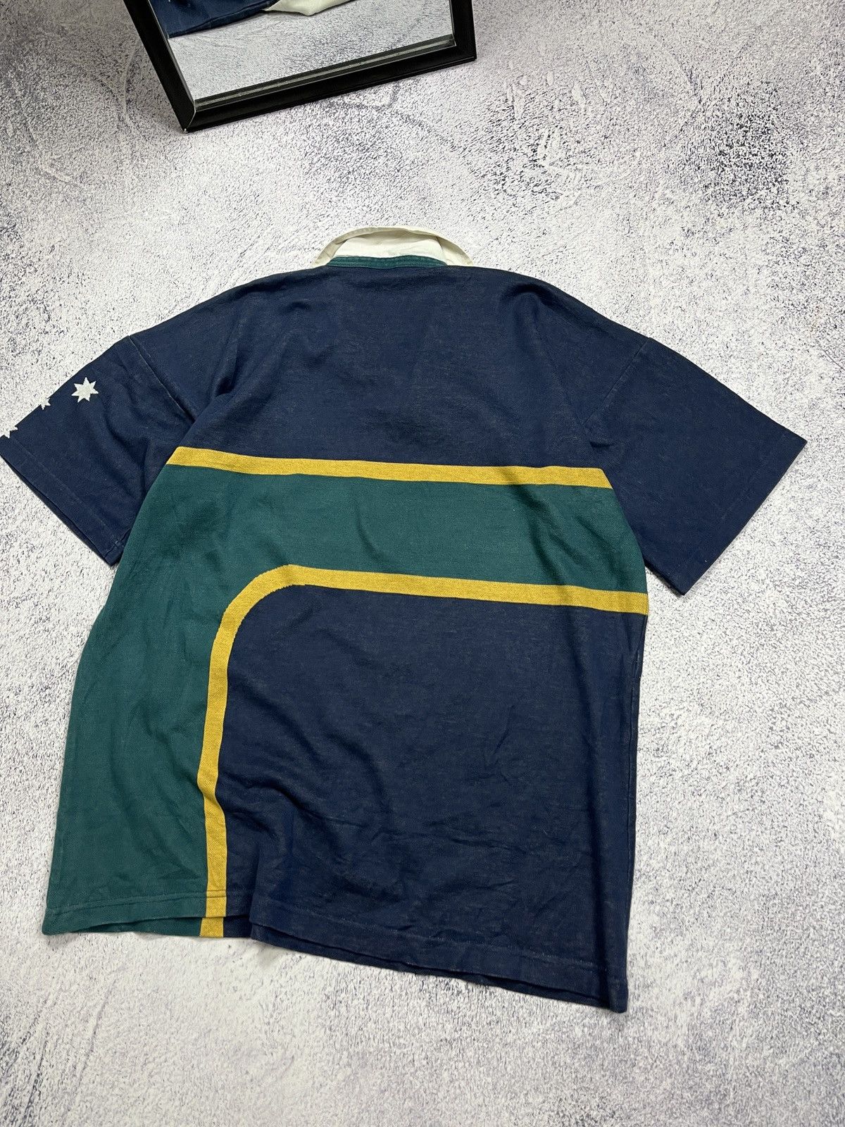 Canterbury of New Zealand Vtg 90’s Canterbury Australian Rugby Wallabies Sevens Jersey Size US XL / EU 56 / 4 - 13 Thumbnail