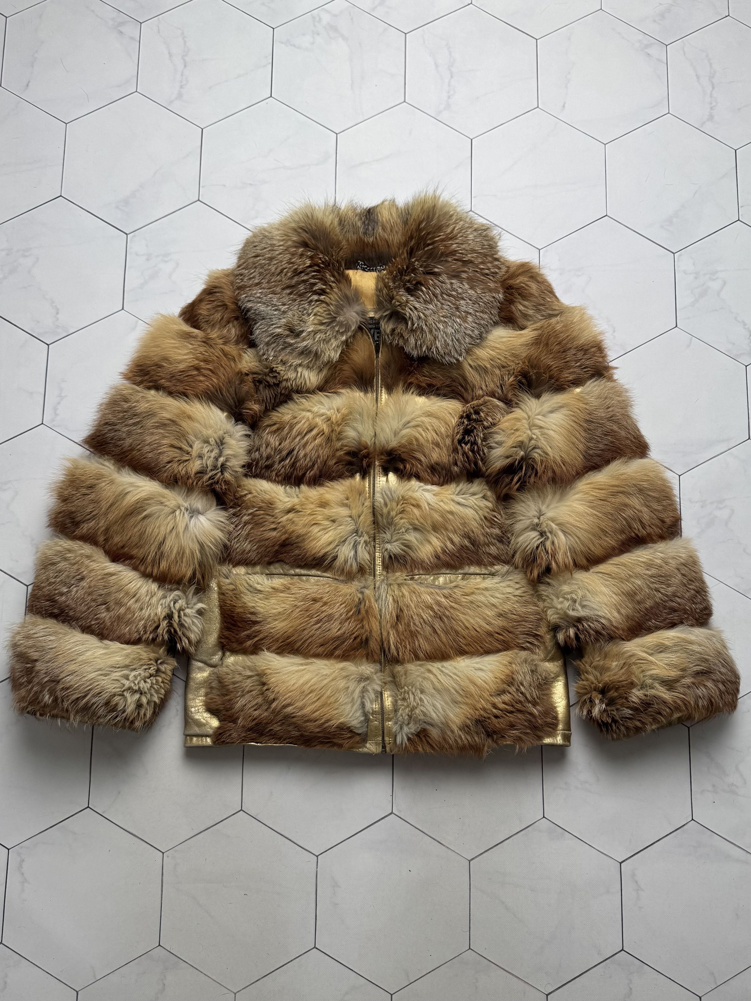 Japanese Brand Vintage Real Fur Hybrid Jacket E2D15 Size XS / US 0-2 / IT 36-38 - 1 Thumbnail