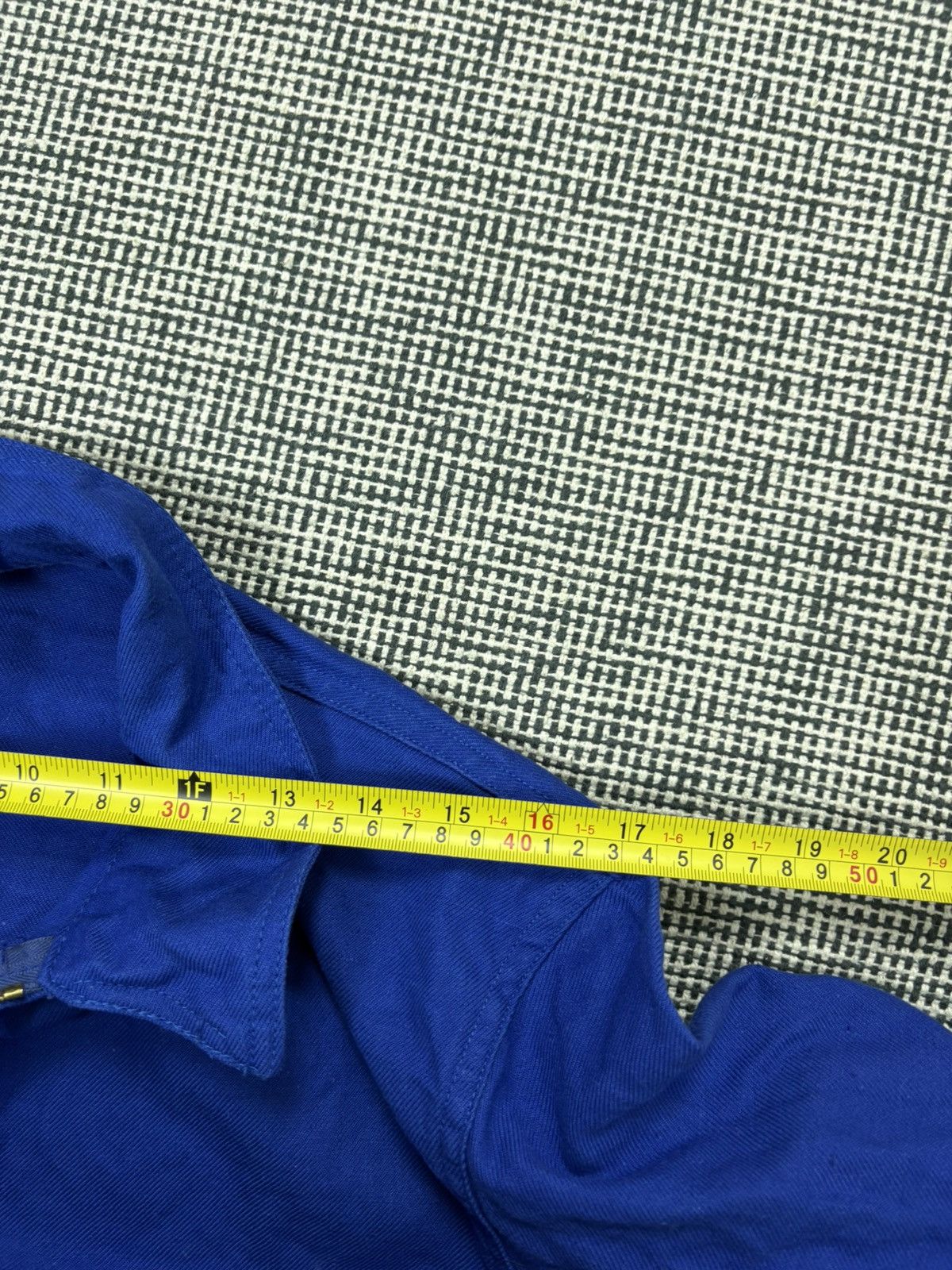 Other 70s Vintage German Cropped Cyclist Utility Work Jacket Size US S / EU 44-46 / 1 - 8 Thumbnail