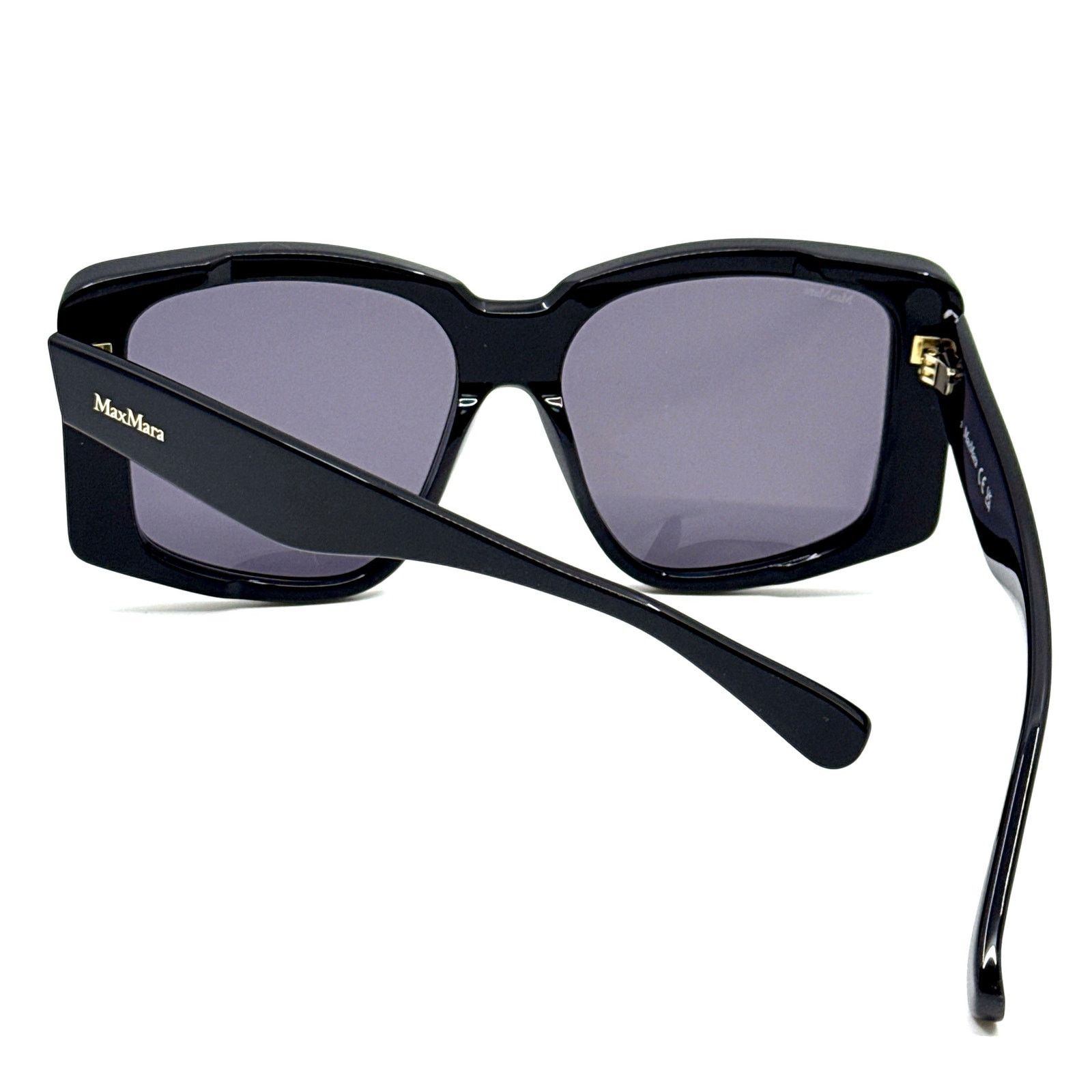 Max Mara New, MAXMARA Sunglasses Glimpse6 MM0098 01A Authentic Size ONE SIZE - 11 Thumbnail