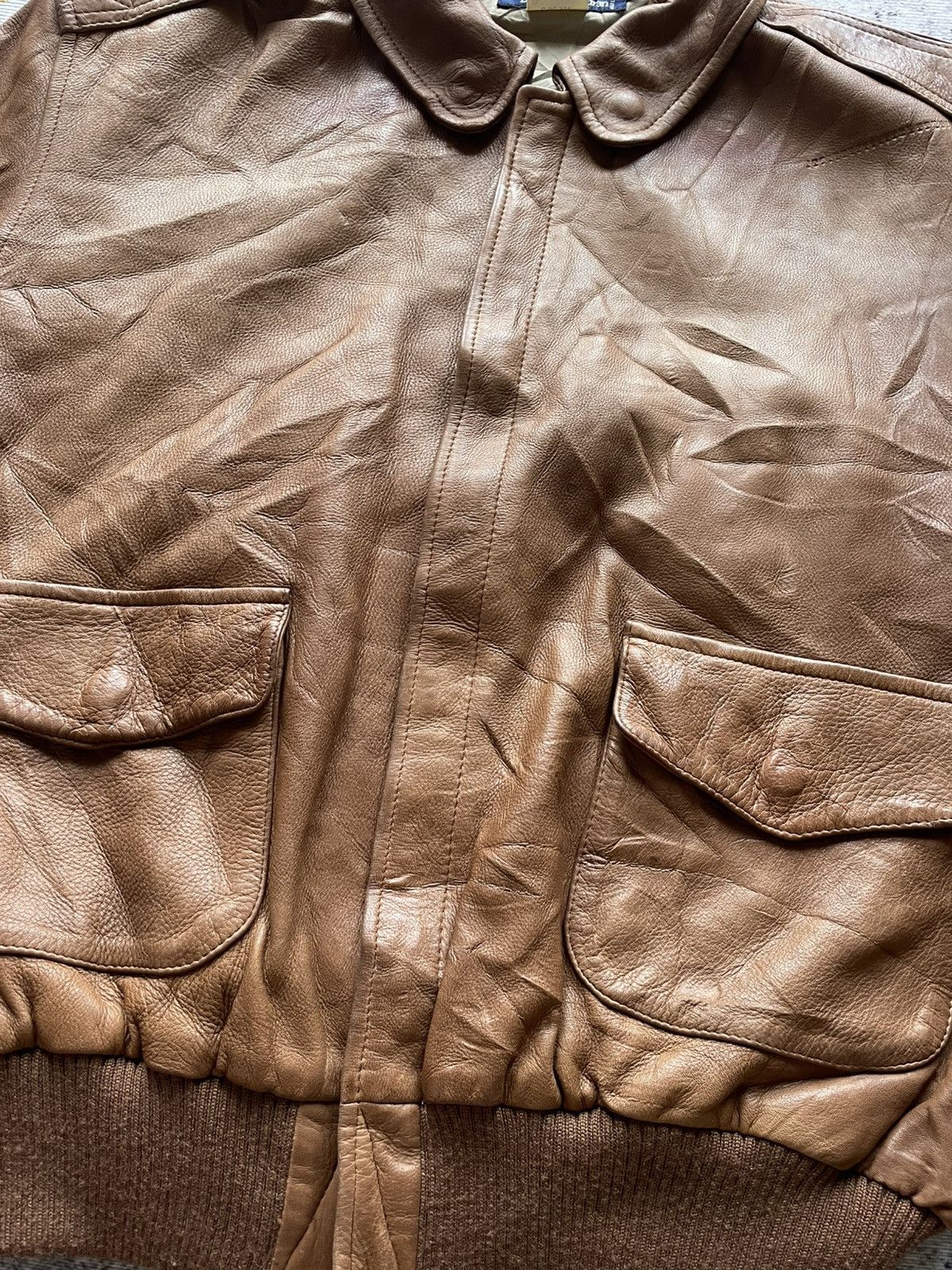 Polo Ralph Lauren Polo Ralph Lauren Deerskin Leather Bomber Jacket Aviator Size US M / EU 48-50 / 2 - 3 Thumbnail