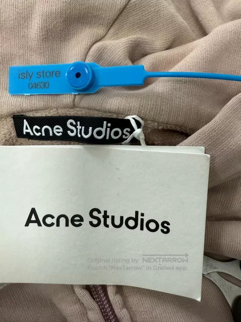 Acne Studios Acne Studios Face Expression Faded Zip-Up Hooded Sweatshir Size S / US 4 / IT 40 - 3 Thumbnail