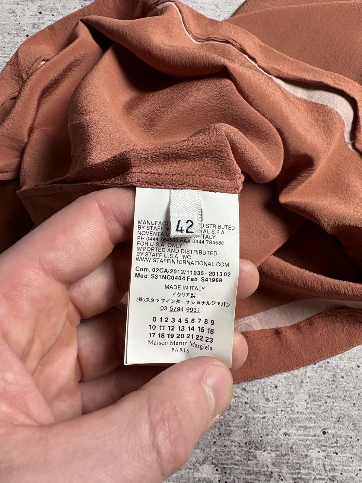 Maison Margiela Maison Martin Margiela Silk Long sleeve Size M / US 6-8 / IT 42-44 - 8 Thumbnail