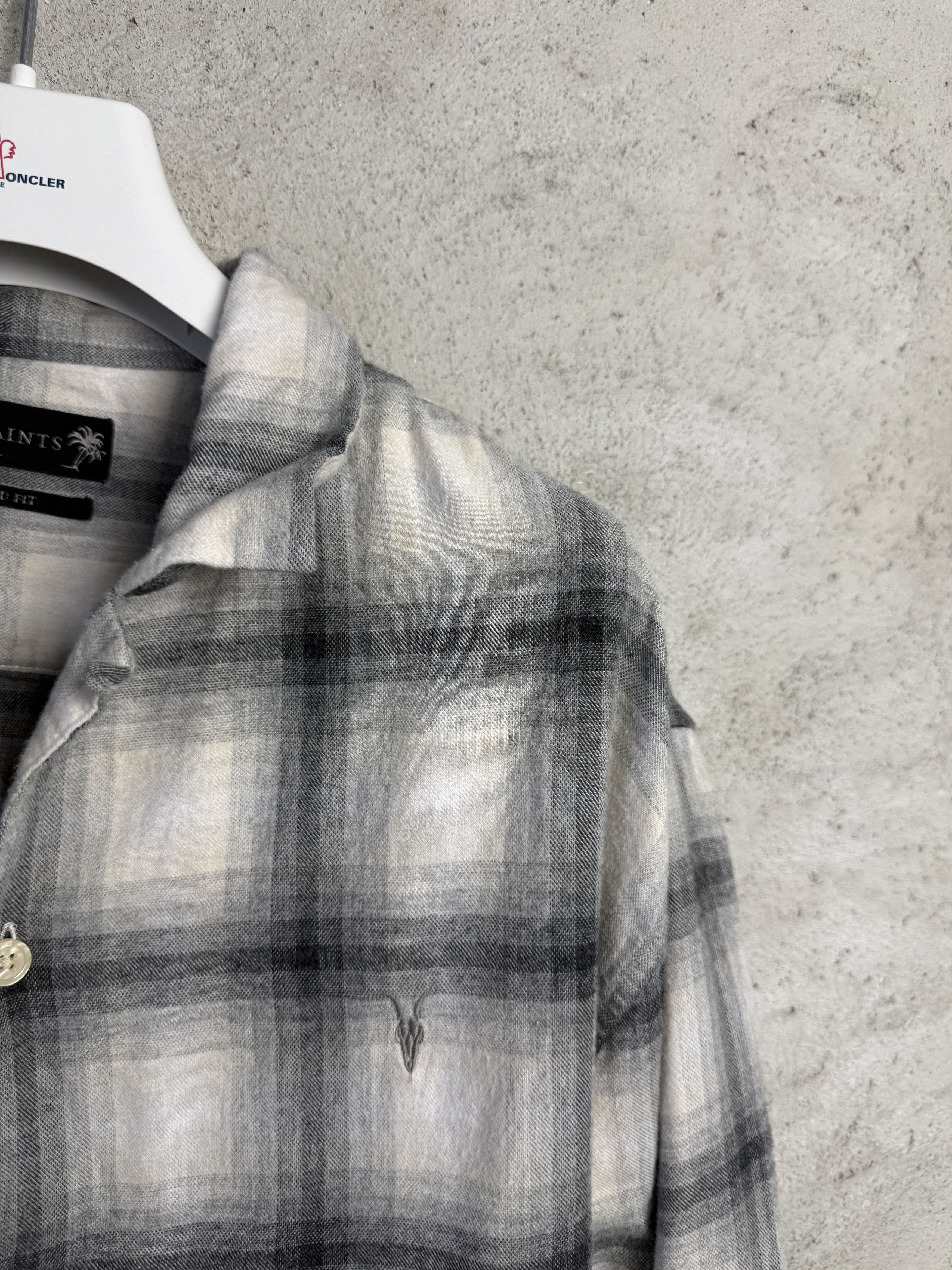 Allsaints Allsaints Ragado ls shirt checked casual cotton Size US XXL / EU 58 / 5 - 2 Thumbnail