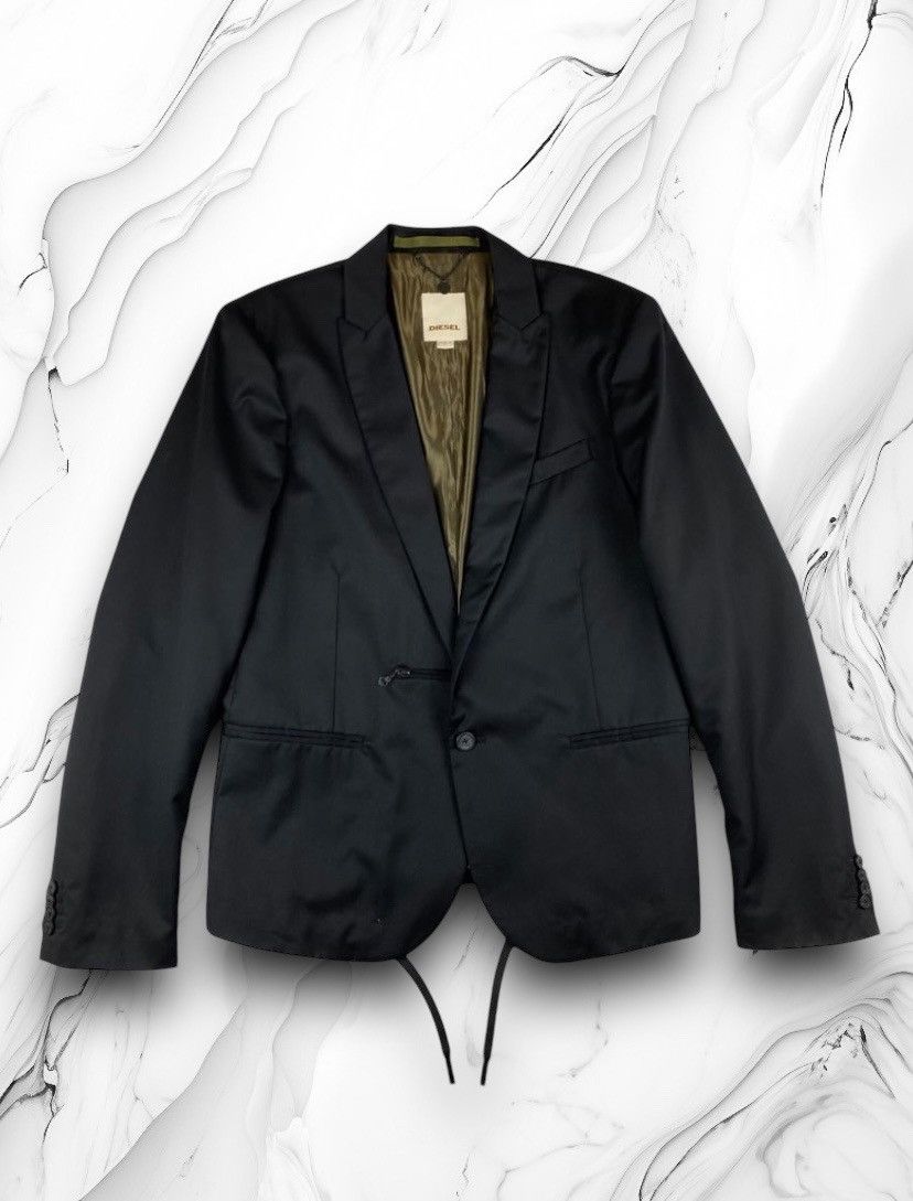 Diesel Diesel Designer Luxury Wool Blazer Jacket Size L / US 10 / IT 46 - 1 Thumbnail