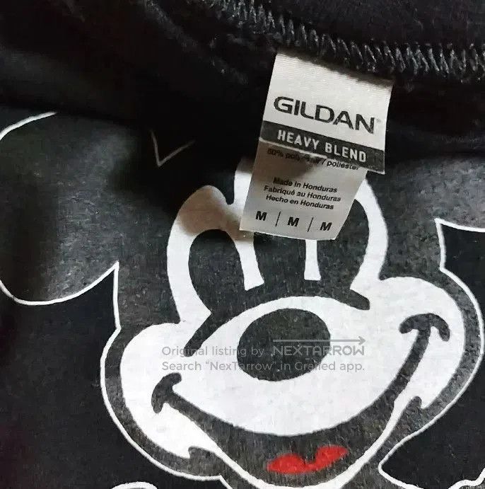 VINNY's Vintage Disney Mickey Sweatshirt Gildan. Size US M / EU 48-50 / 2 - 4 Thumbnail