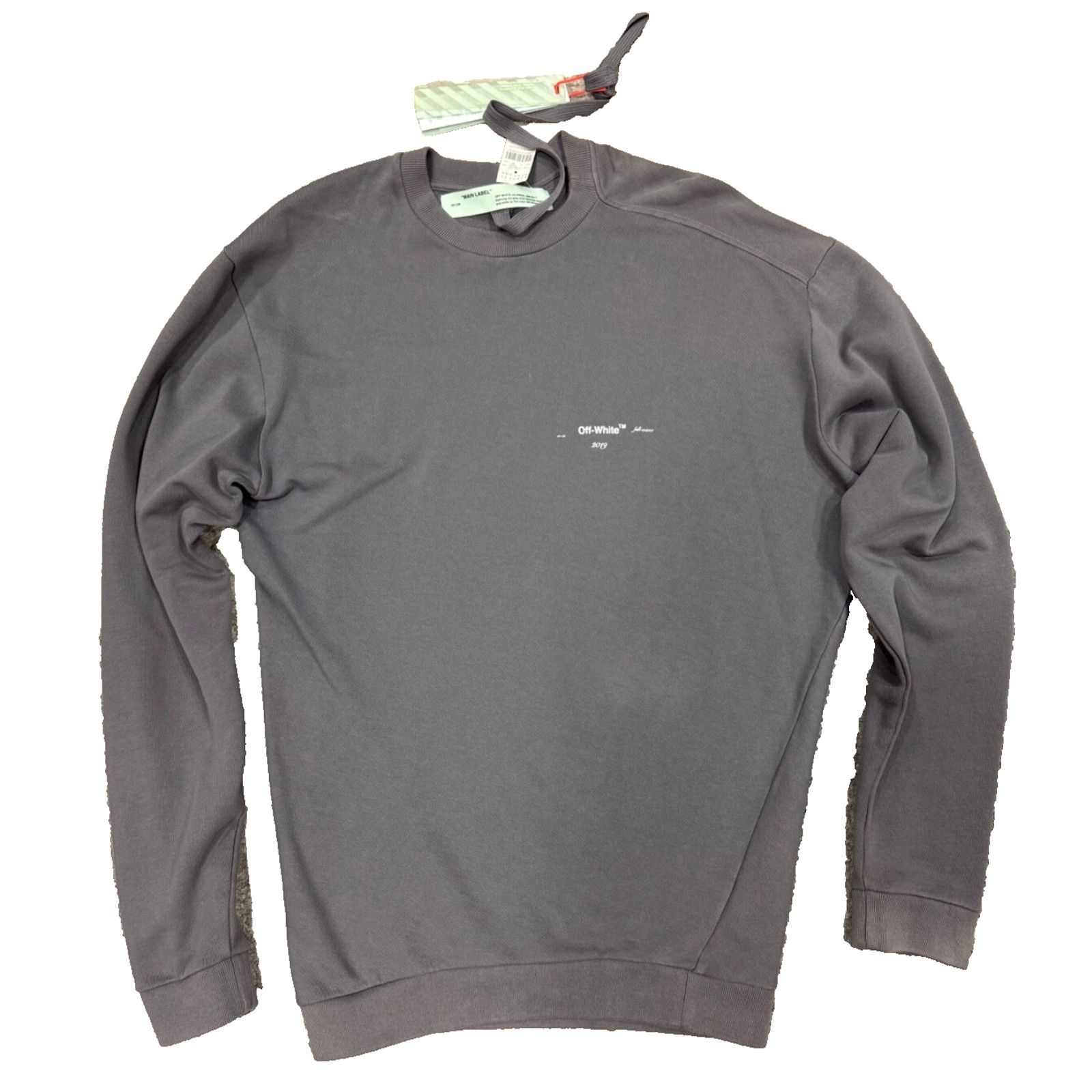 Off-White OFF White off-white Fall Winter Grey Longsleeve Sweatshirt M Size US M / EU 48-50 / 2 - 1 Thumbnail