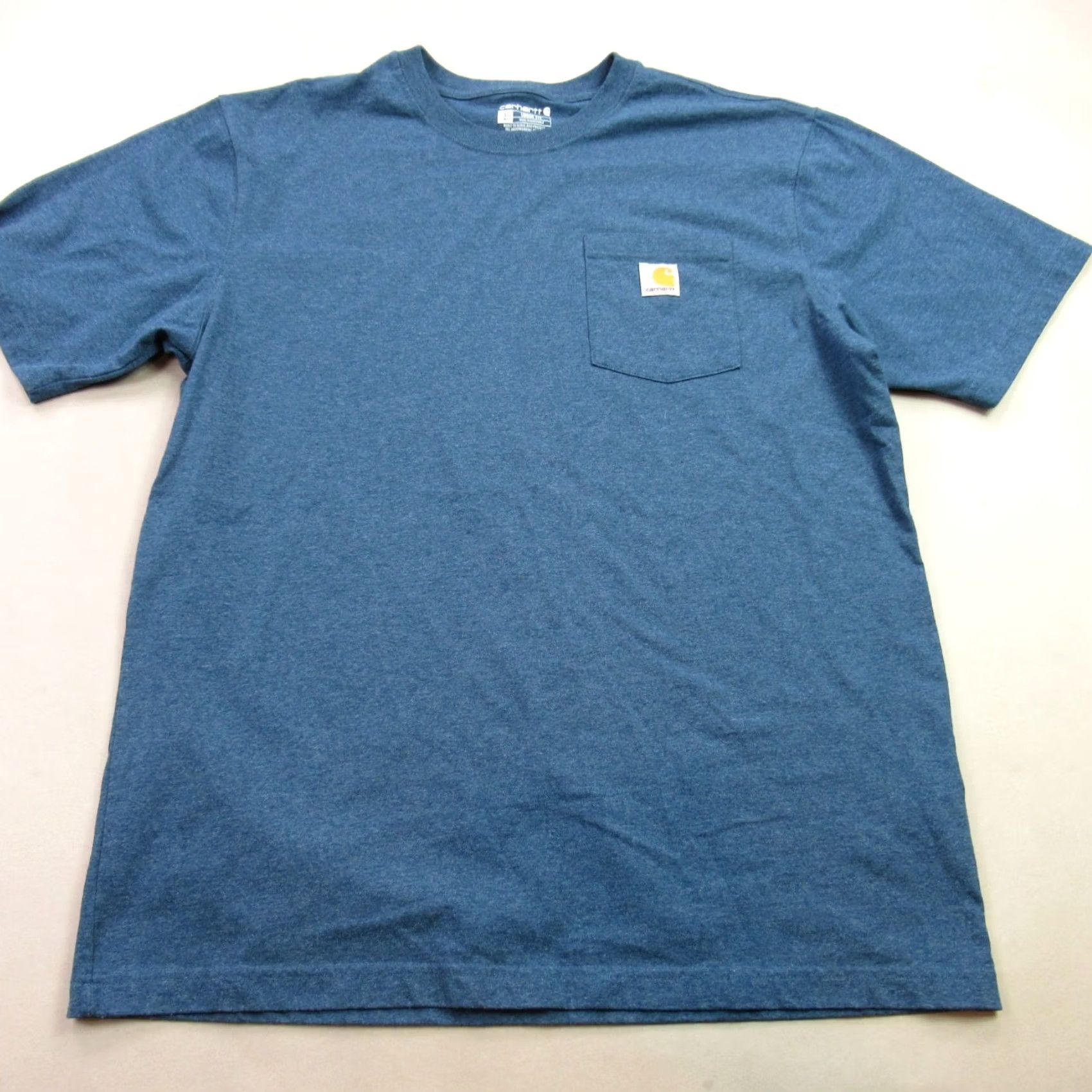 Carhartt Carhartt Shirt Mens Large Tall Short Sleeve Crew Neck Blue Lightweight Size US L / EU 52-54 / 3 - 2 Thumbnail