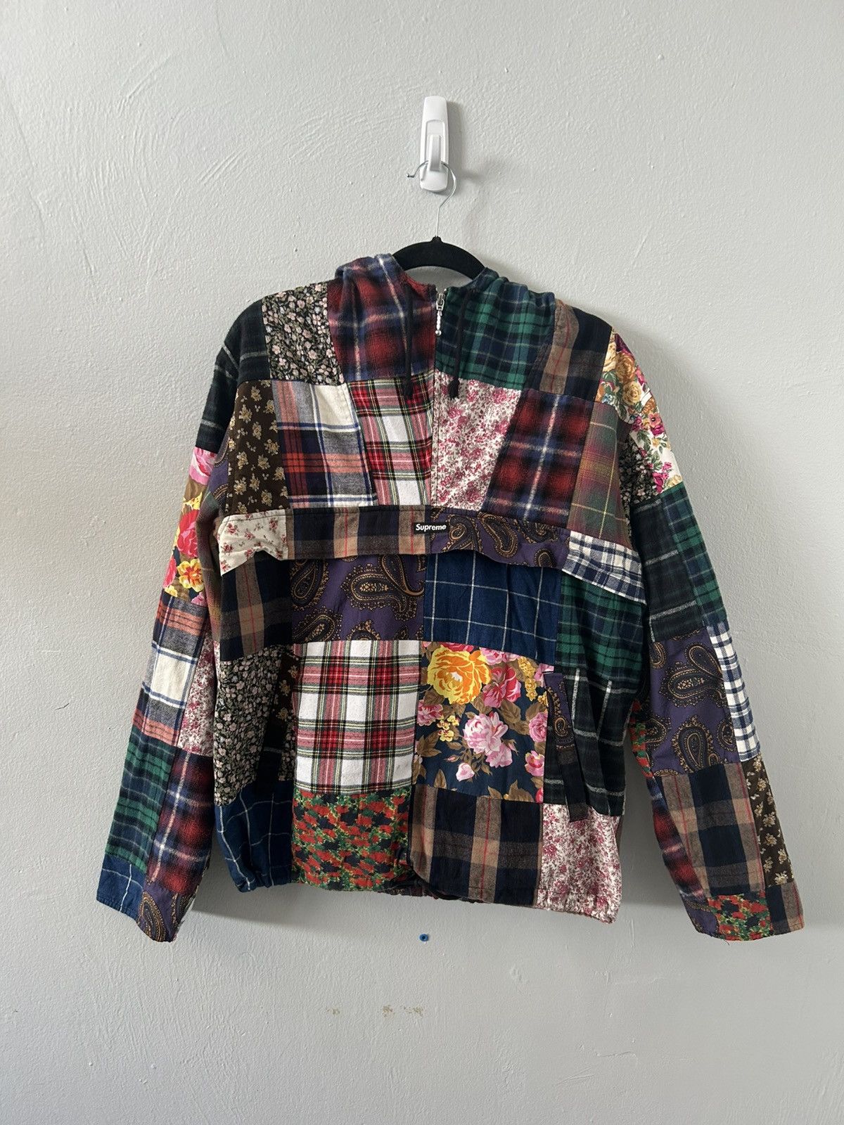 ジャケット・アウター Supreme 16AW Patchwork Anorak M 再入荷商品 Supreme eBay | Anorak Patchwork ジャケット
