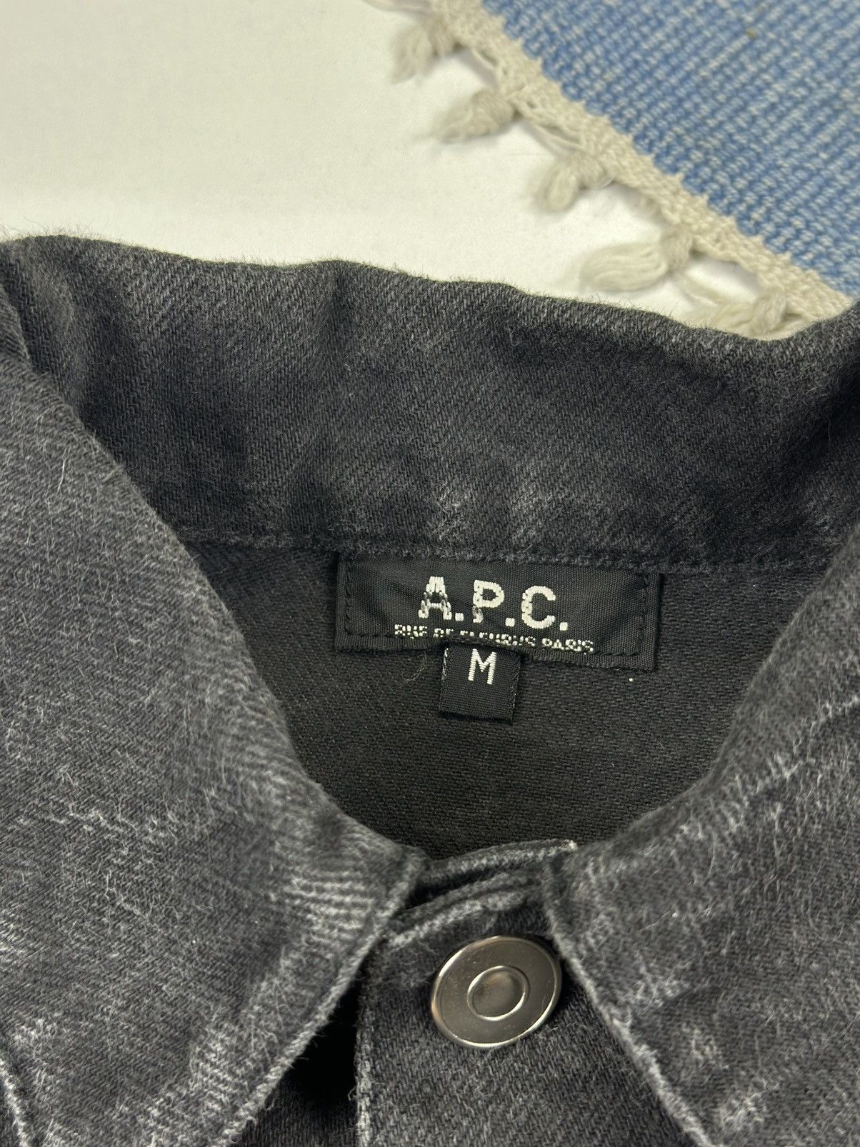 A.P.C. A.P.C HIVER 1997 ARCHIVE BLACK DENIM Size US M / EU 48-50 / 2 - 7 Thumbnail