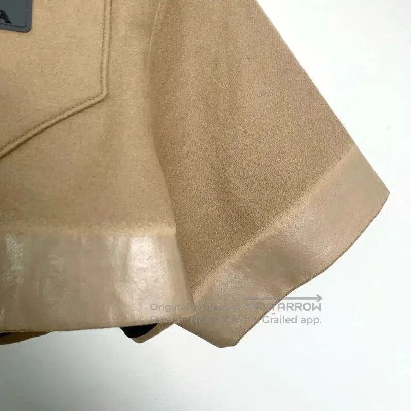 Prada Prada Brown Cotton Women's Jacket. Size XXS / US 00 / IT 34 - 4 Thumbnail