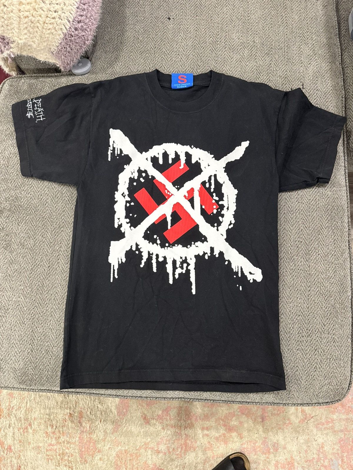 Online Ceramics Online Ceramics Human Garbage Anti Nazi Napalm Death Size US L / EU 52-54 / 3 - 1 Thumbnail