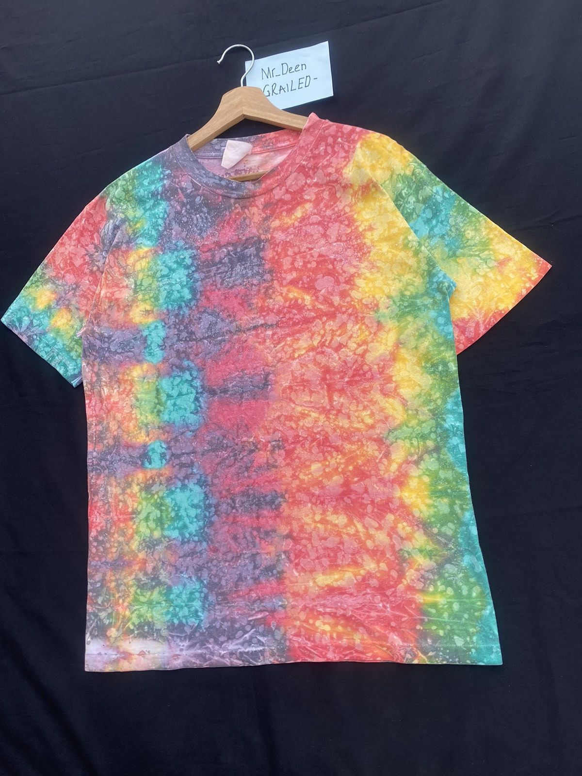 Vintage Rare Vintage Tie Dye Tshirt (Single Stitches) Size US M / EU 48-50 / 2 - 3 Thumbnail