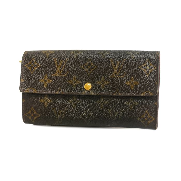 LOUIS VUITTON Tri-fold wallet N63068 Portefeiulle Alexandra Damier