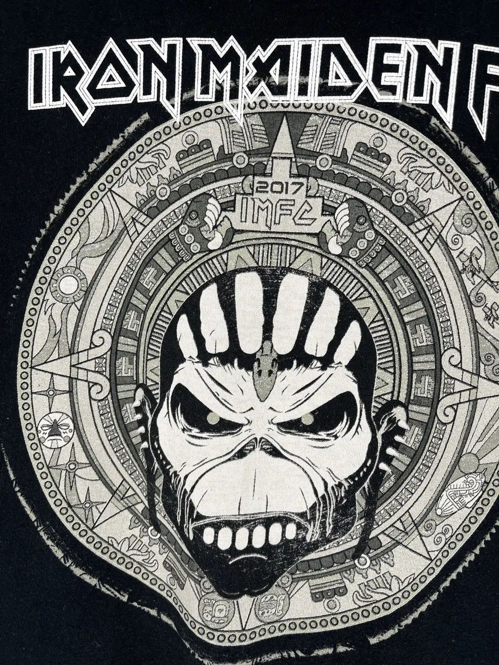 Band Tees × Vintage Vintage Y2K Iron Maiden Horror Skulls Tee Band Streetwear Size US L / EU 52-54 / 3 - 7 Thumbnail