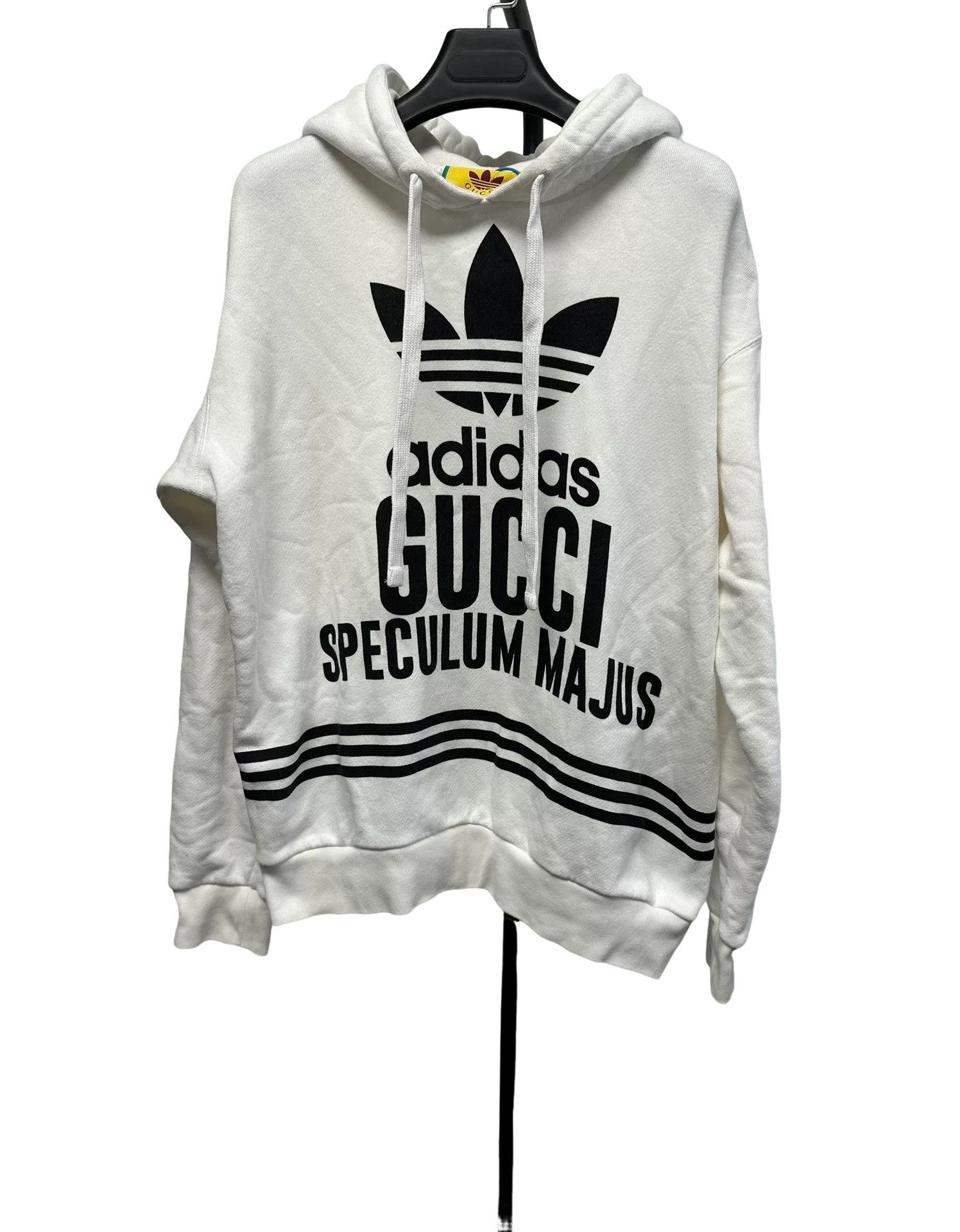 Gucci Gucci x adidas Logo Print Hoodie XS Size US XS / EU 42 / 0 - 1 Thumbnail