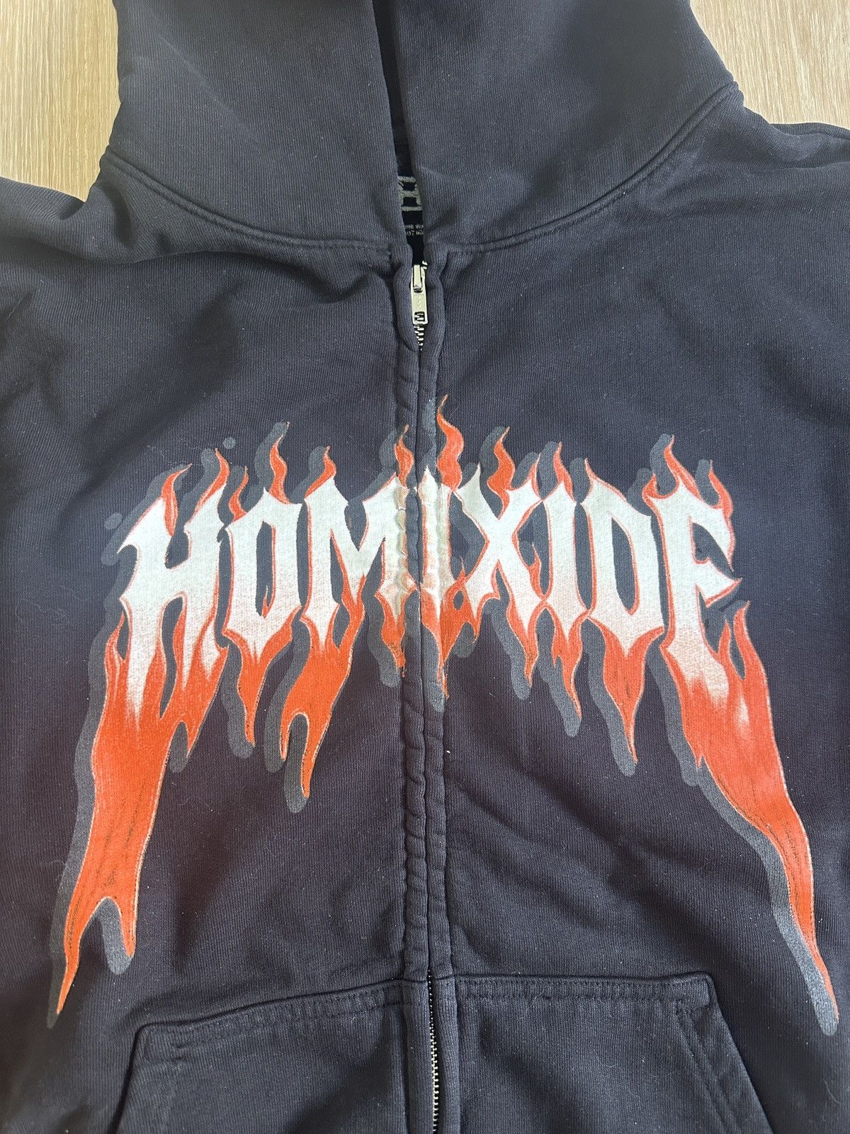 HXG Homixide Gang x Ken Carson Flame Hoodie Size US XL / EU 56 / 4 - 2 Thumbnail