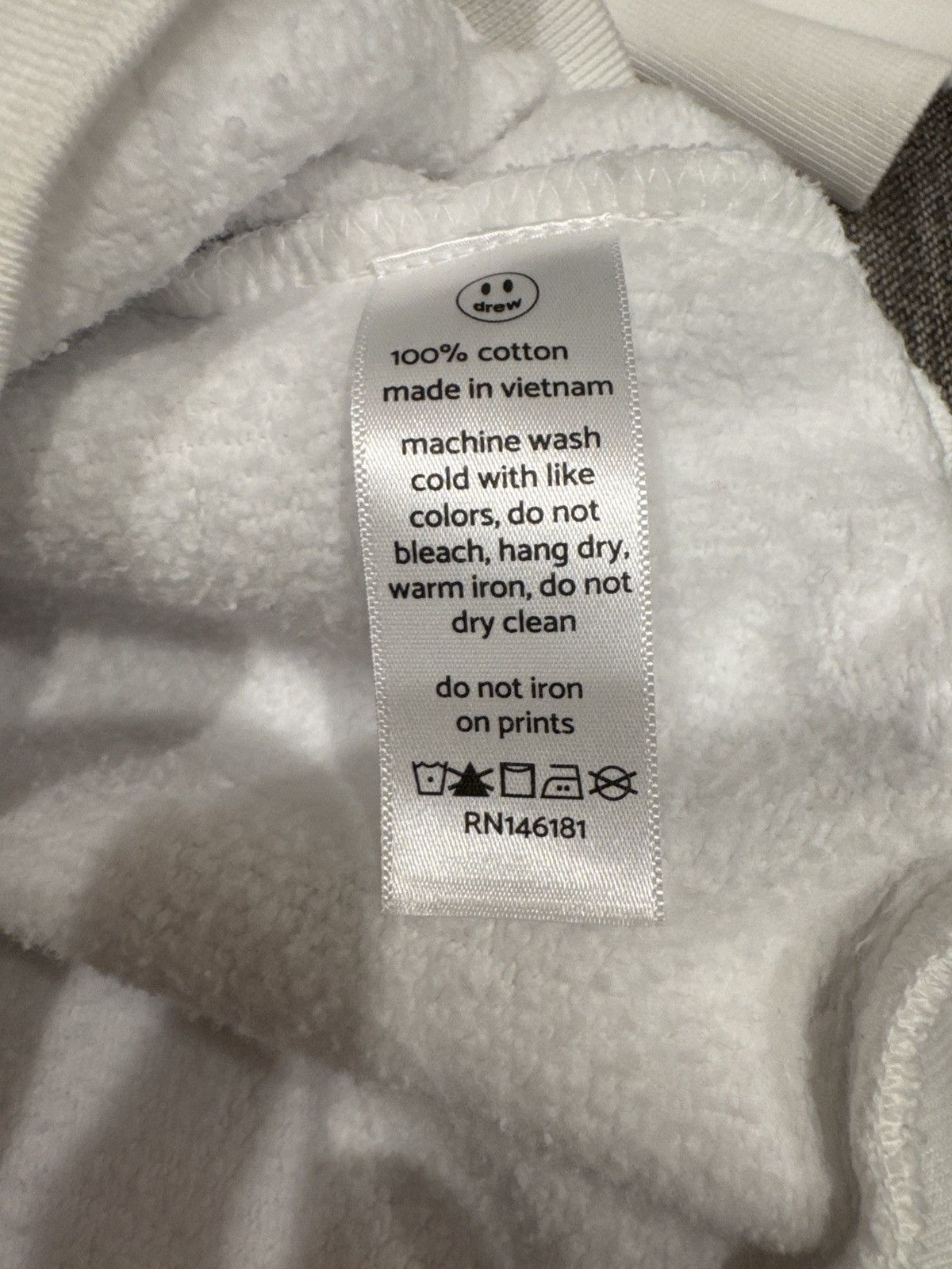 Drew House Drew House White Hoodie Size US L / EU 52-54 / 3 - 6 Thumbnail