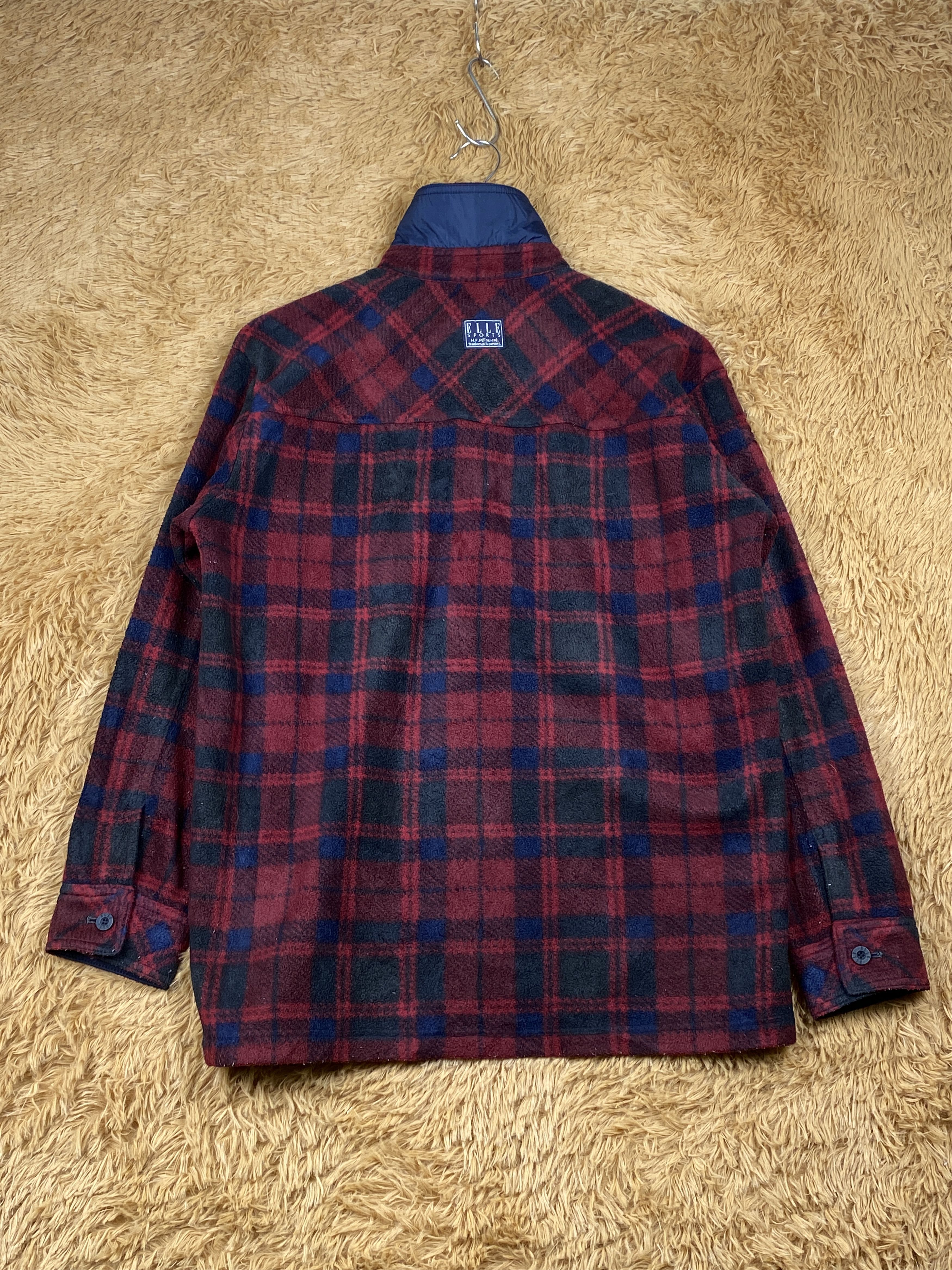 Vintage Vintage Elle Sport Flannel Jacket J0673 Size US S / EU 44-46 / 1 - 6 Thumbnail