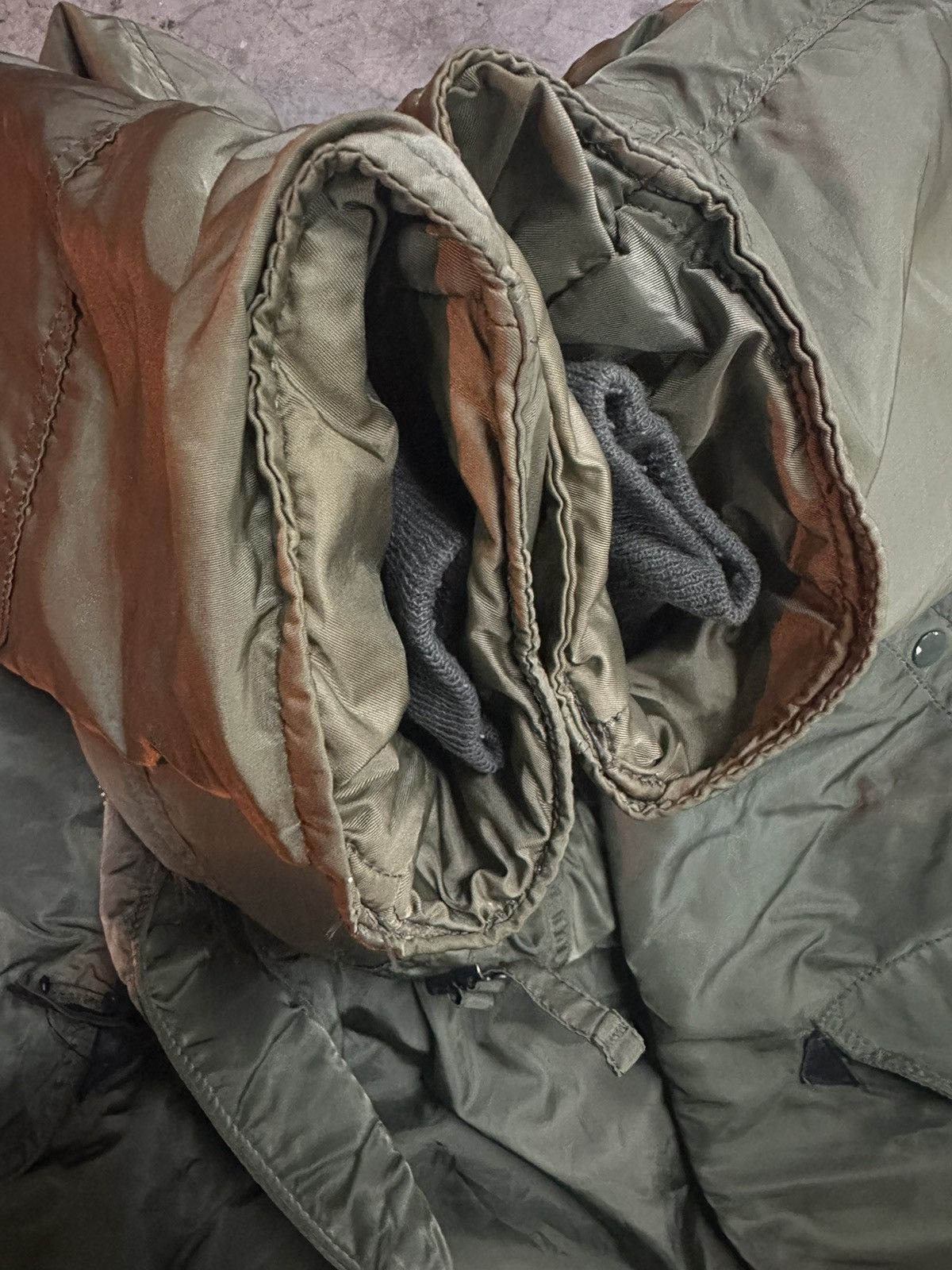 Alpha Industries × Vintage Alpha industries parka N-3B sunfaded Size US XL / EU 56 / 4 - 8 Thumbnail