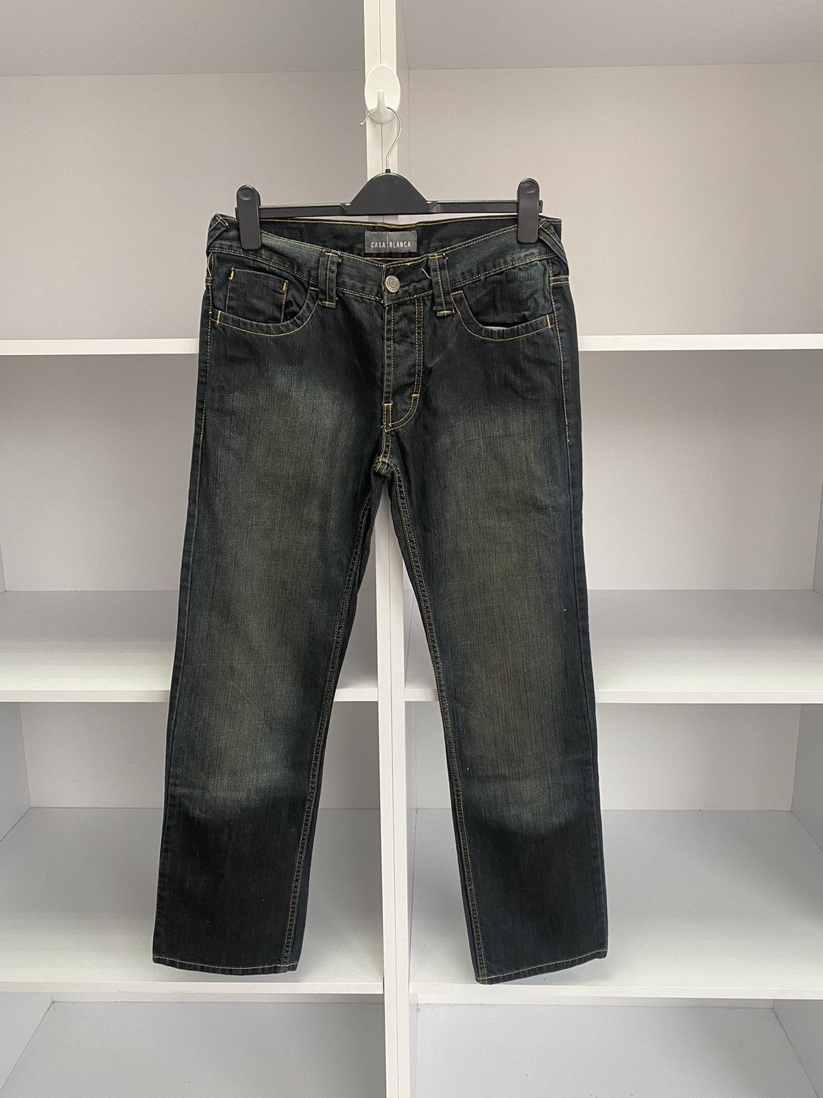 Casablanca × Designer × Vintage Vintage CasaBlanca Denim Jeans Size US 31 - 1 Thumbnail