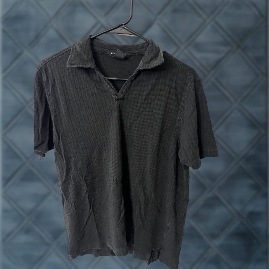 Kenneth Cole KENNETH COLE Men's Golf Polo Shirt Black Short Sleeve Size Small Rayon Blend Size US S / EU 44-46 / 1 - 1 Thumbnail
