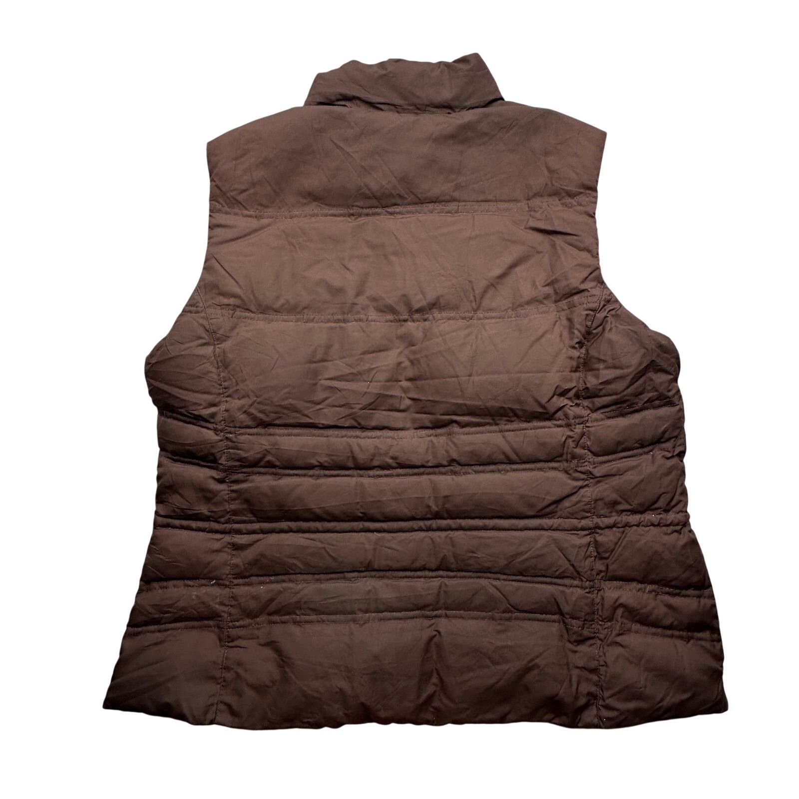 Eddie Bauer Eddie Bauer Goose Down Brown Vest Womens XL Zip Jacket 700 Size XL / US 12-14 / IT 48-50 - 3 Thumbnail