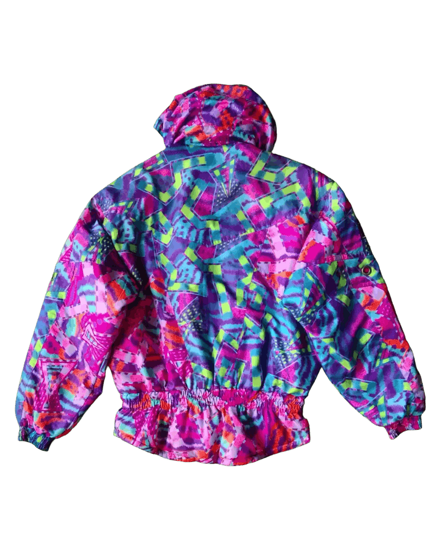 Rossignol 90s Rossignol France Snow Jacket - Colorblock Retro Skiwear Size US L / EU 52-54 / 3 - 3 Thumbnail