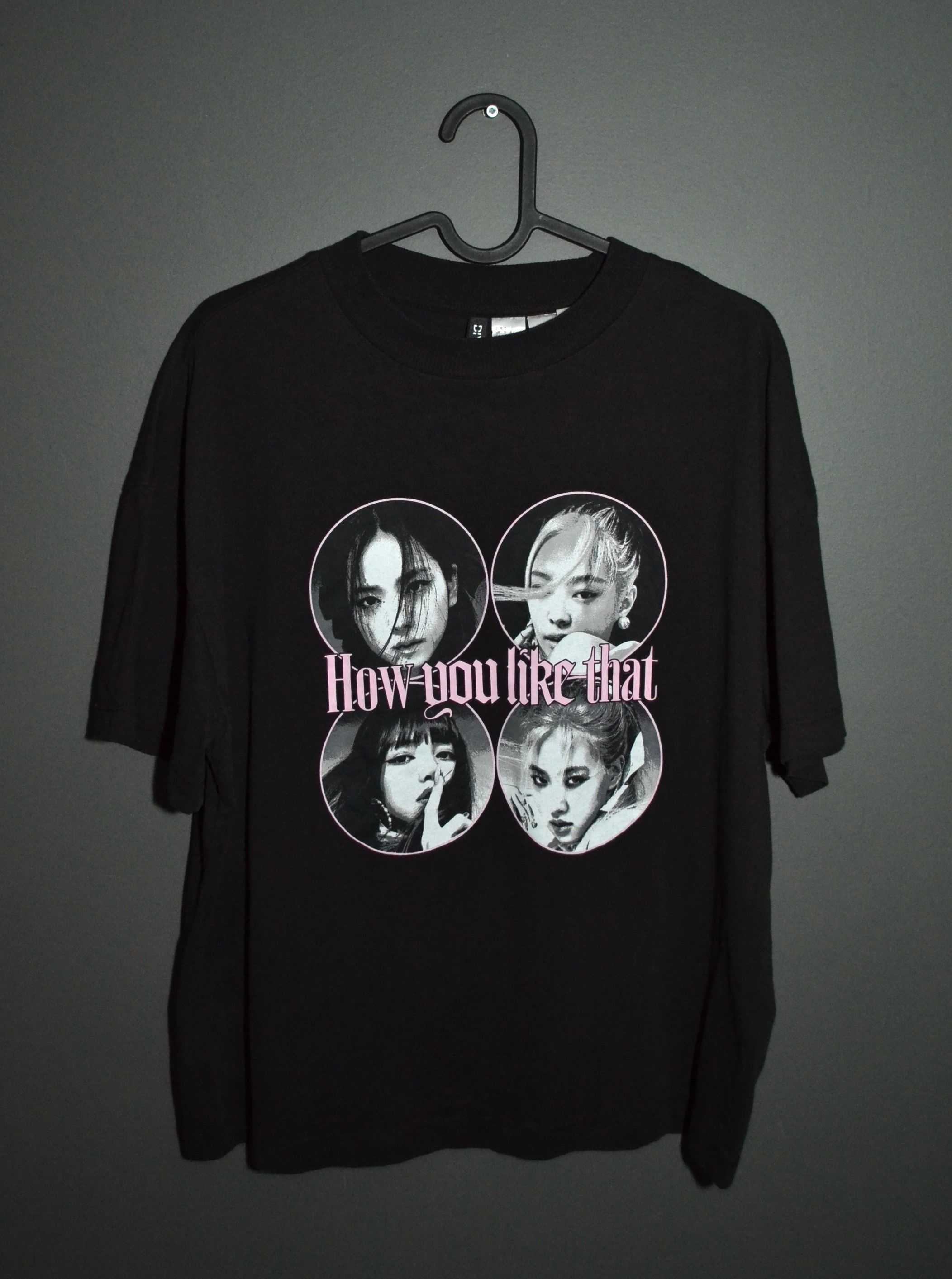 Band Tees BlackPink x H&M “How You Like That” T-shirt S Oversize Size S / US 4 / IT 40 - 1 Thumbnail