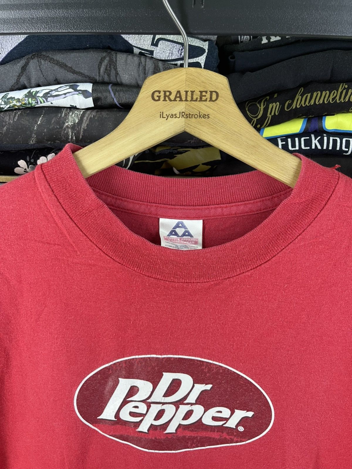 Vintage Vintage Tee Luv Dr Pepper Oval Logo Shirt Tee Size US M / EU 48-50 / 2 - 12 Thumbnail