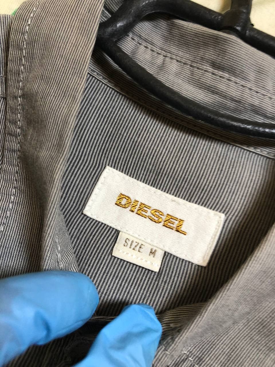 Diesel Diesel 100% cotton button down men's shirt Size US M / EU 48-50 / 2 - 2 Thumbnail