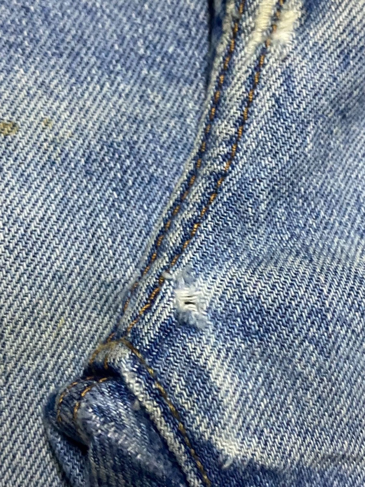 Helmut Lang × Uniqlo Vintage Japanese Brand Uniqlo Light Wash Loose Jeans Size US 32 / EU 48 - 14 Thumbnail