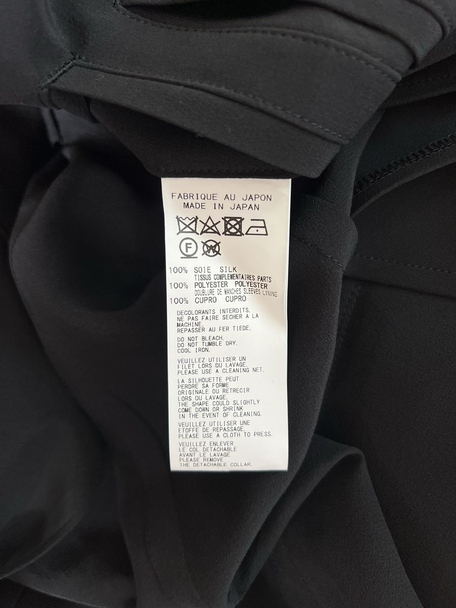 Yohji Yamamoto Yohji Yamamoto Pour Homme 21aw SILK BOA HOODED JACKET BLAZER Size US L / EU 52-54 / 3 - 13 Thumbnail