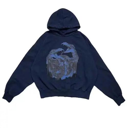 VIBE Street Hip Hop Vintage Loose Hoodie Size US XL / EU 56 / 4 - 1 Thumbnail