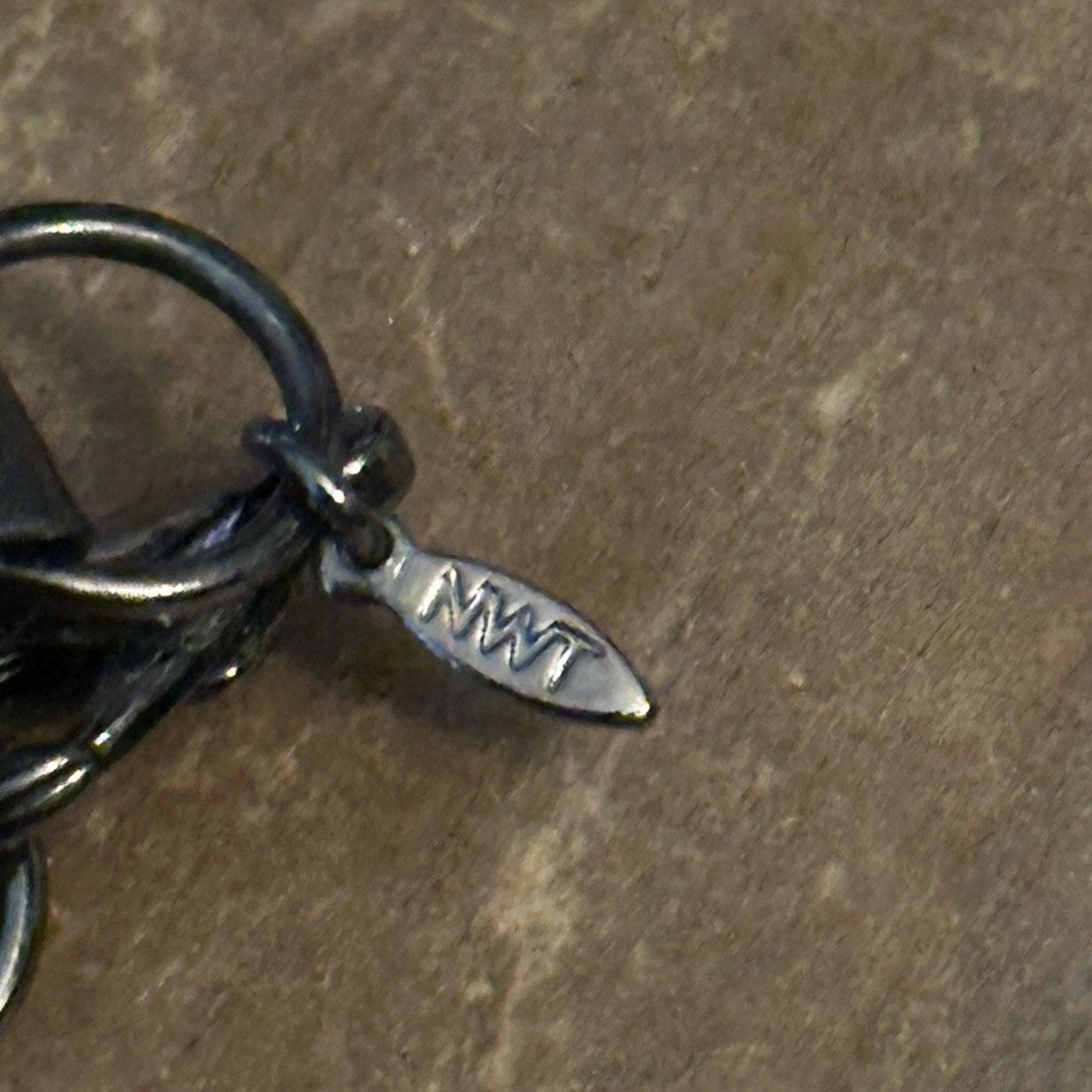Other Avon gunmetal chunky box chain dangle necklace Size ONE SIZE - 5 Thumbnail