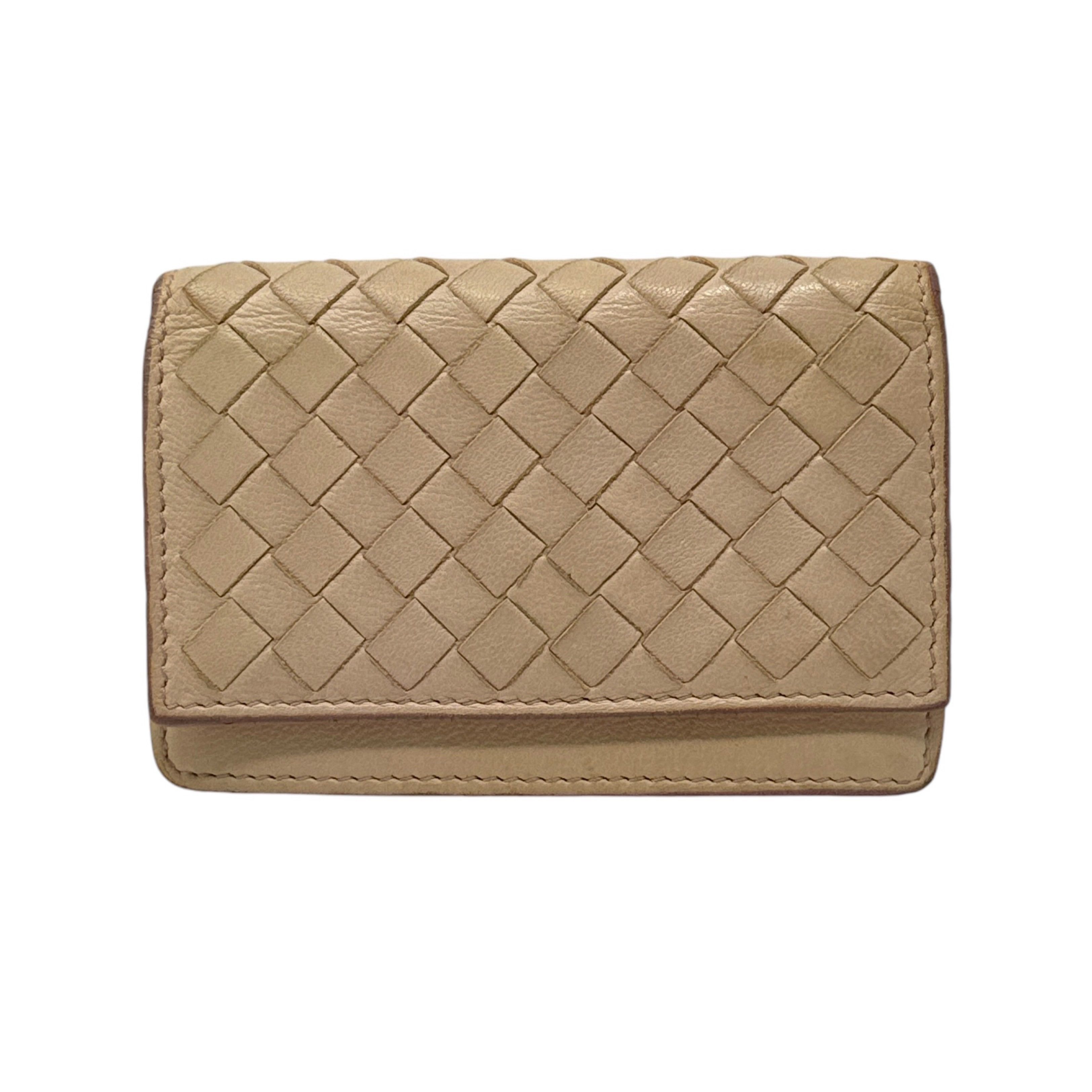 Bottega Veneta Bottega Veneta Intrecciato Nappa Flap Card Case Size ONE SIZE - 1 Thumbnail