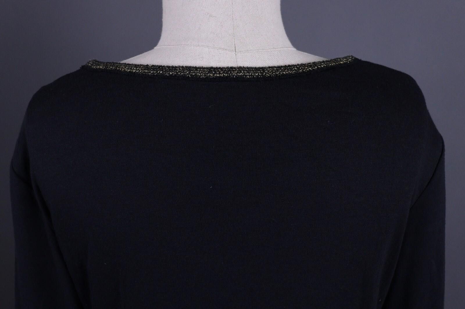 Designer Aventure Des Toiles Designer Black A-Line Dress Size 44 Size M / US 6-8 / IT 42-44 - 10 Thumbnail