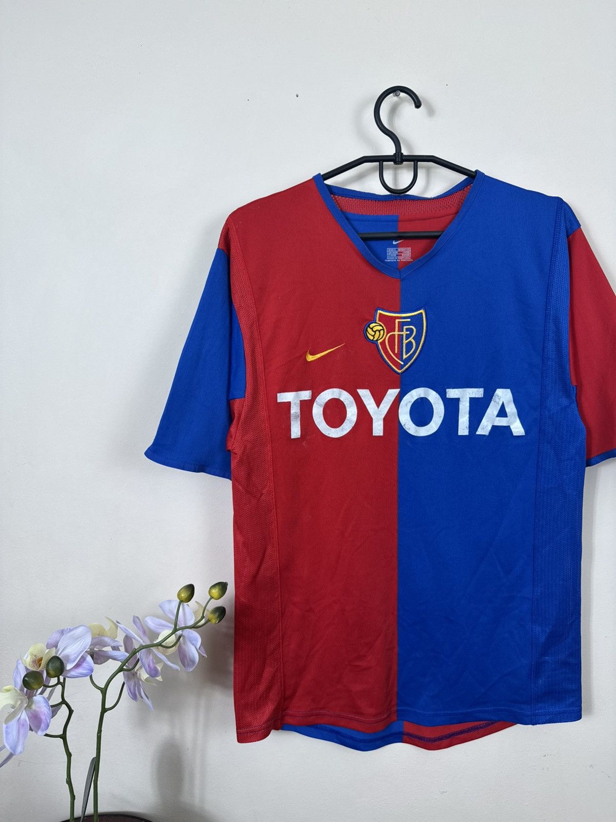 Nike Nike FC Basel Jersey 2002-04 #13 Gimenez Soccer Signature S Size US S / EU 44-46 / 1 - 5 Thumbnail