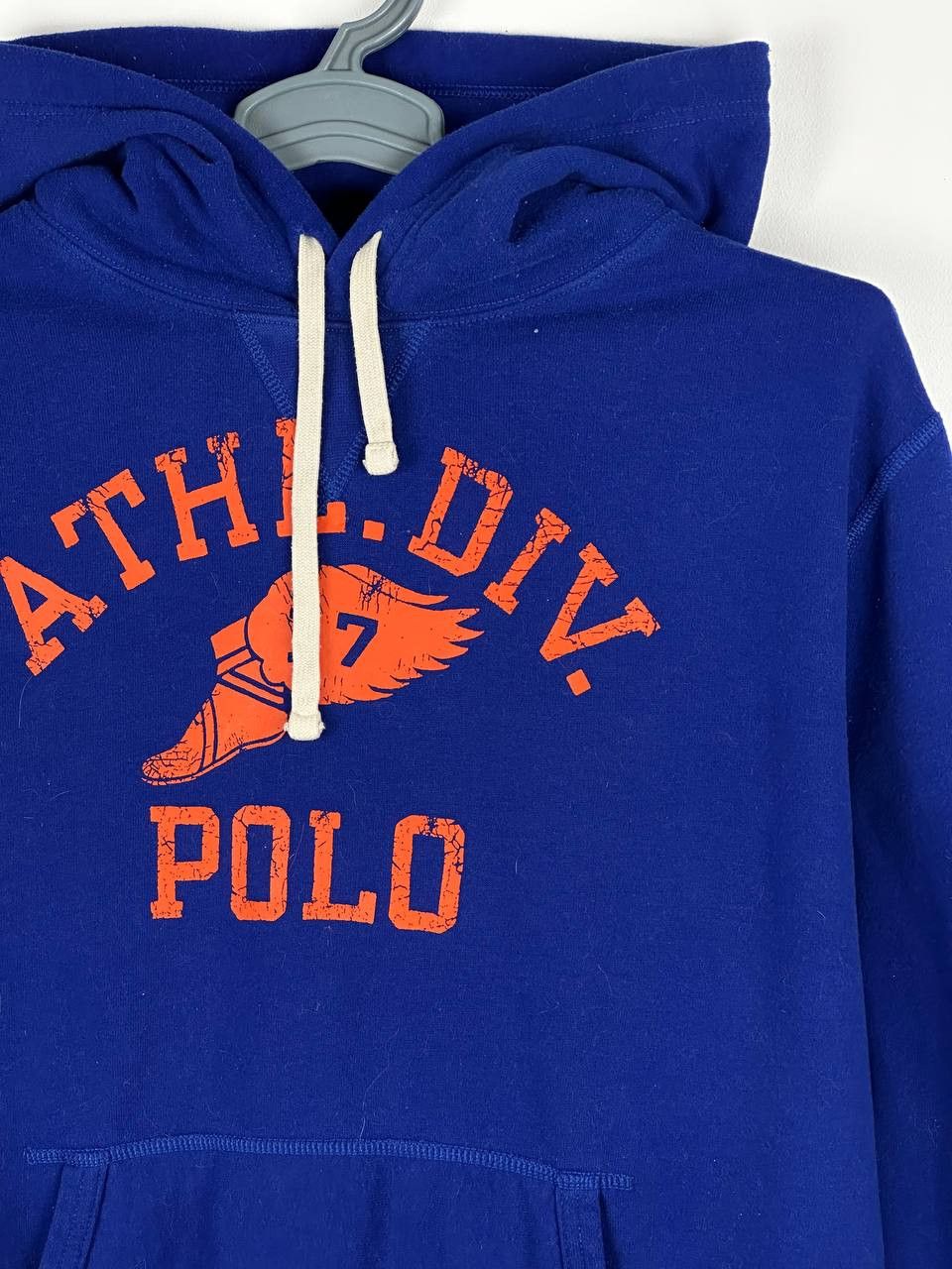 Polo Ralph Lauren × Ralph Lauren × Vintage Vintage Ralph Lauren Blue NY Hoodie Size US M / EU 48-50 / 2 - 4 Thumbnail