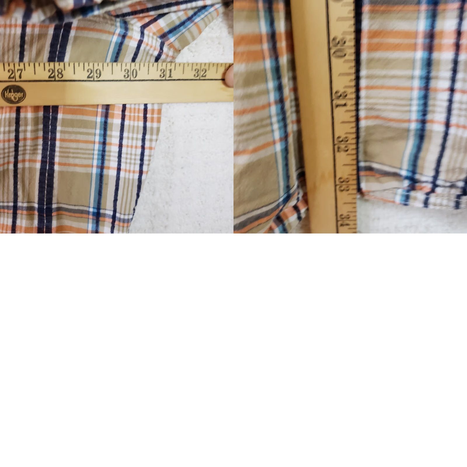 Pop Trading Company Boulder Creek Trading Company Shirt Men's 4XL Big Multicolor Cotton Plaid Short Sleeve Button-Up 4XL Mens Big & Tall Plaid Shirt Size US XXL / EU 58 / 5 - 9 Thumbnail