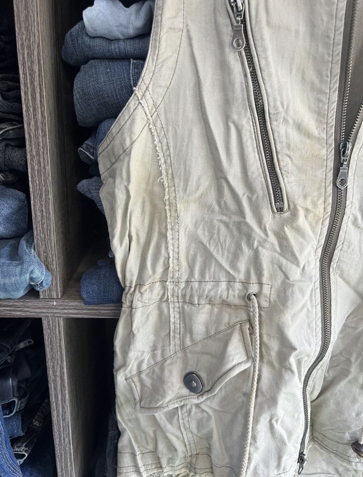 In The Attic 🔥Rare In The Attic Zipper Vest Size US S / EU 44-46 / 1 - 8 Thumbnail