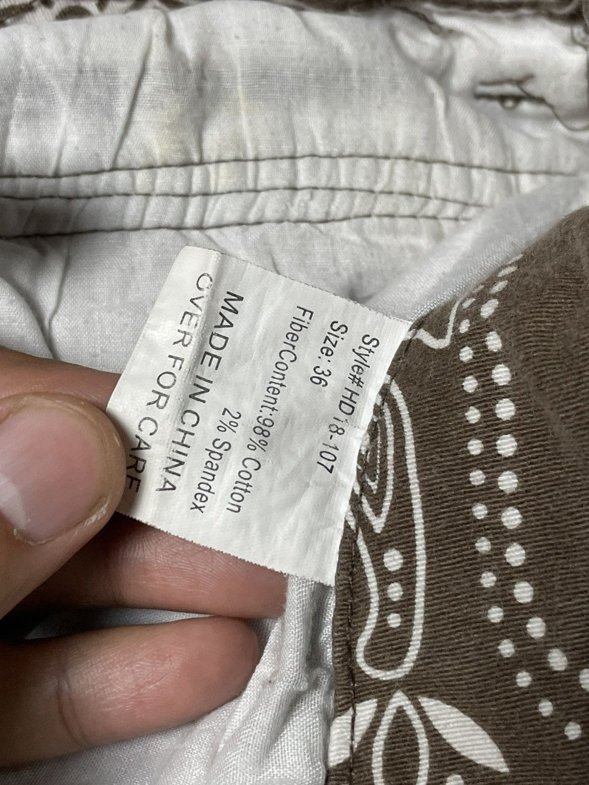 If Six Was Nine × Japanese Brand × Le Grande Bleu (L.G.B.) FASHION NOVA Summer Paisley Pants (91) Size US 36 / EU 52 - 16 Thumbnail