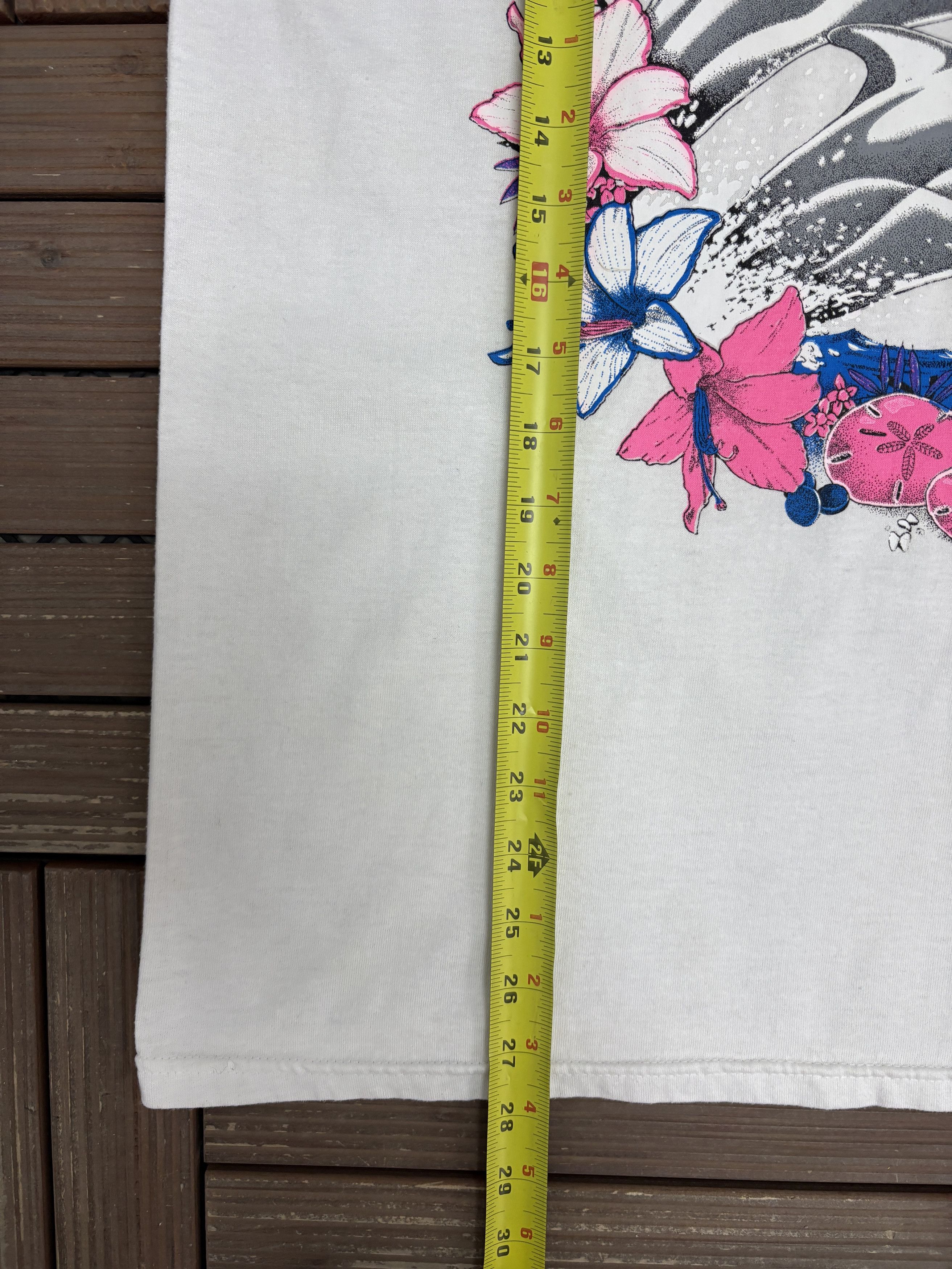 Vintage Florida Jumping Dolphins Vintage White T-Shirt Tee Size US L / EU 52-54 / 3 - 8 Thumbnail