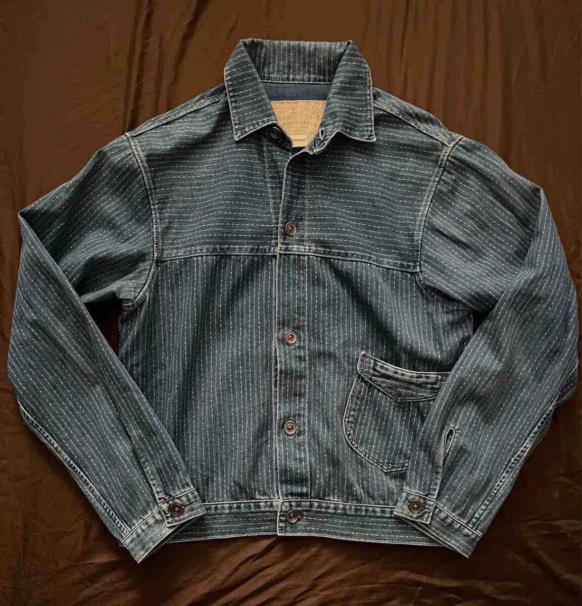 RRL Ralph Lauren RRL Blue Western Denim Jacket S Size US S / EU 44-46 / 1 - 1 Thumbnail