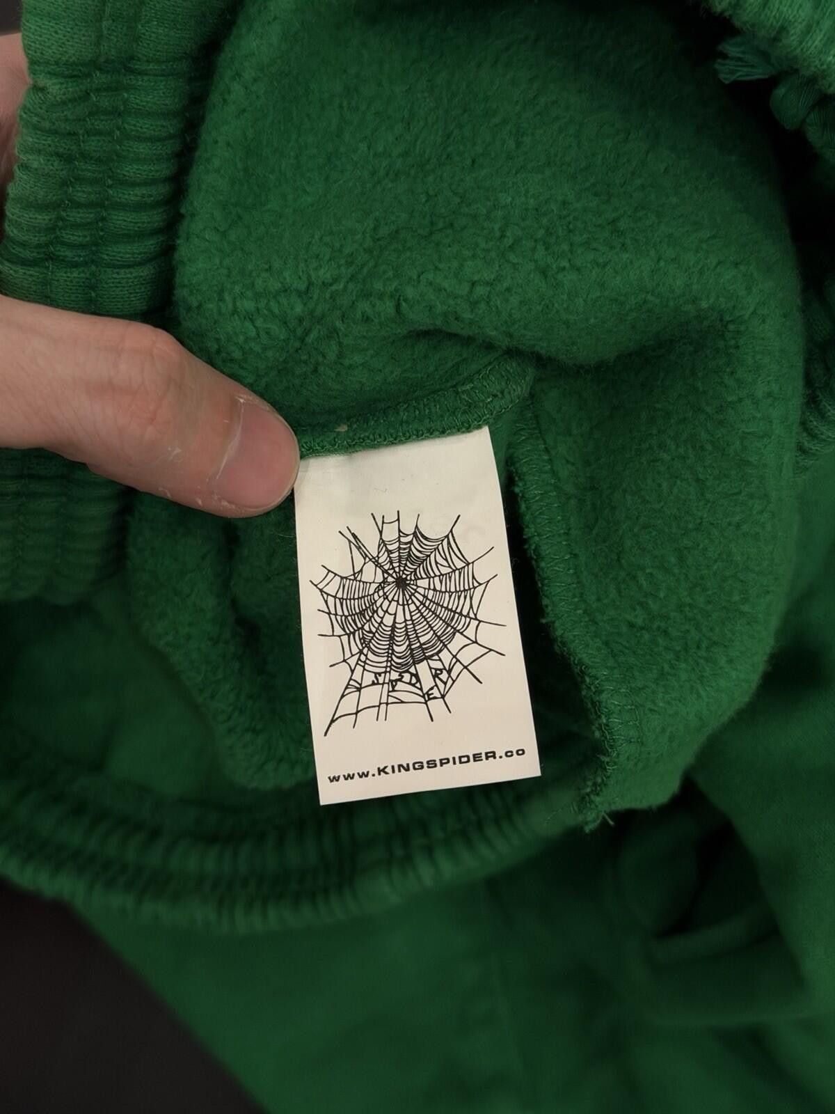 Sp5der Size S - Sp5der Green Sweatpants Spider Authentic (STAINS) Size US 30 / EU 46 - 11 Thumbnail