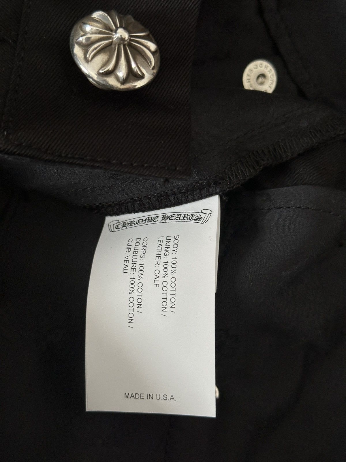 Chrome Hearts Chrome Hearts Jeans Size US 33 - 9 Thumbnail