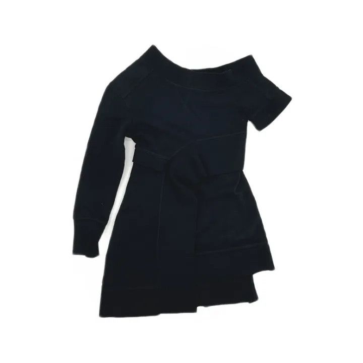 Burberry Burberry Stylish Irregular Dress in Solid Color 0079 Size S / US 4 / IT 40 - 1 Thumbnail