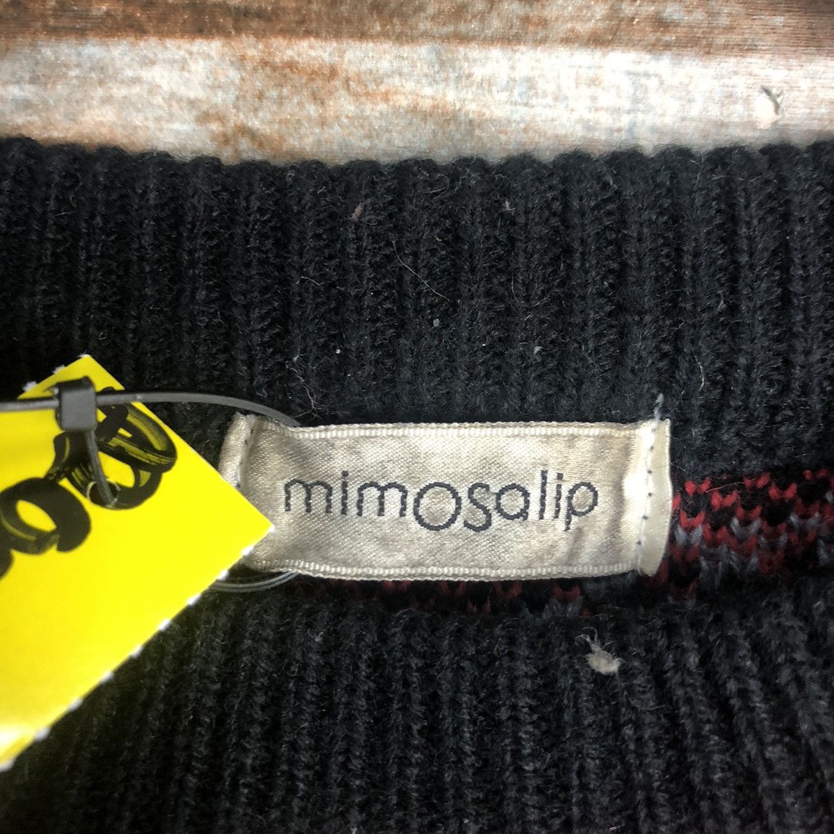 Vintage Mimo Salip Red vintage art Knitwear #A2001 Size M / US 6-8 / IT 42-44 - 11 Thumbnail